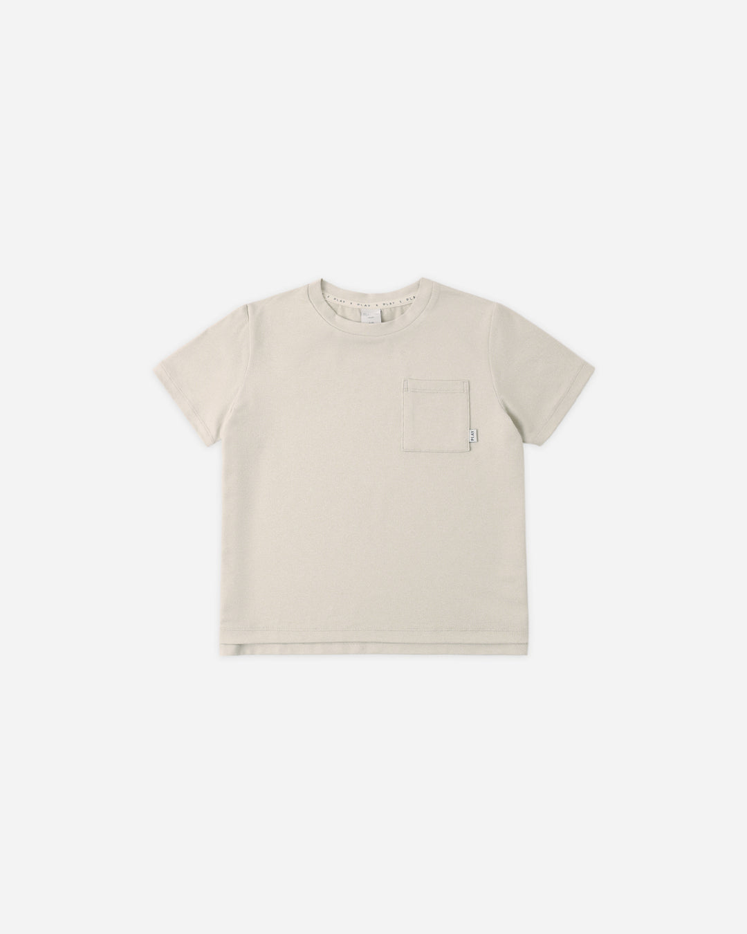 Cove Essential Pocket Tee, Heathered Pebble