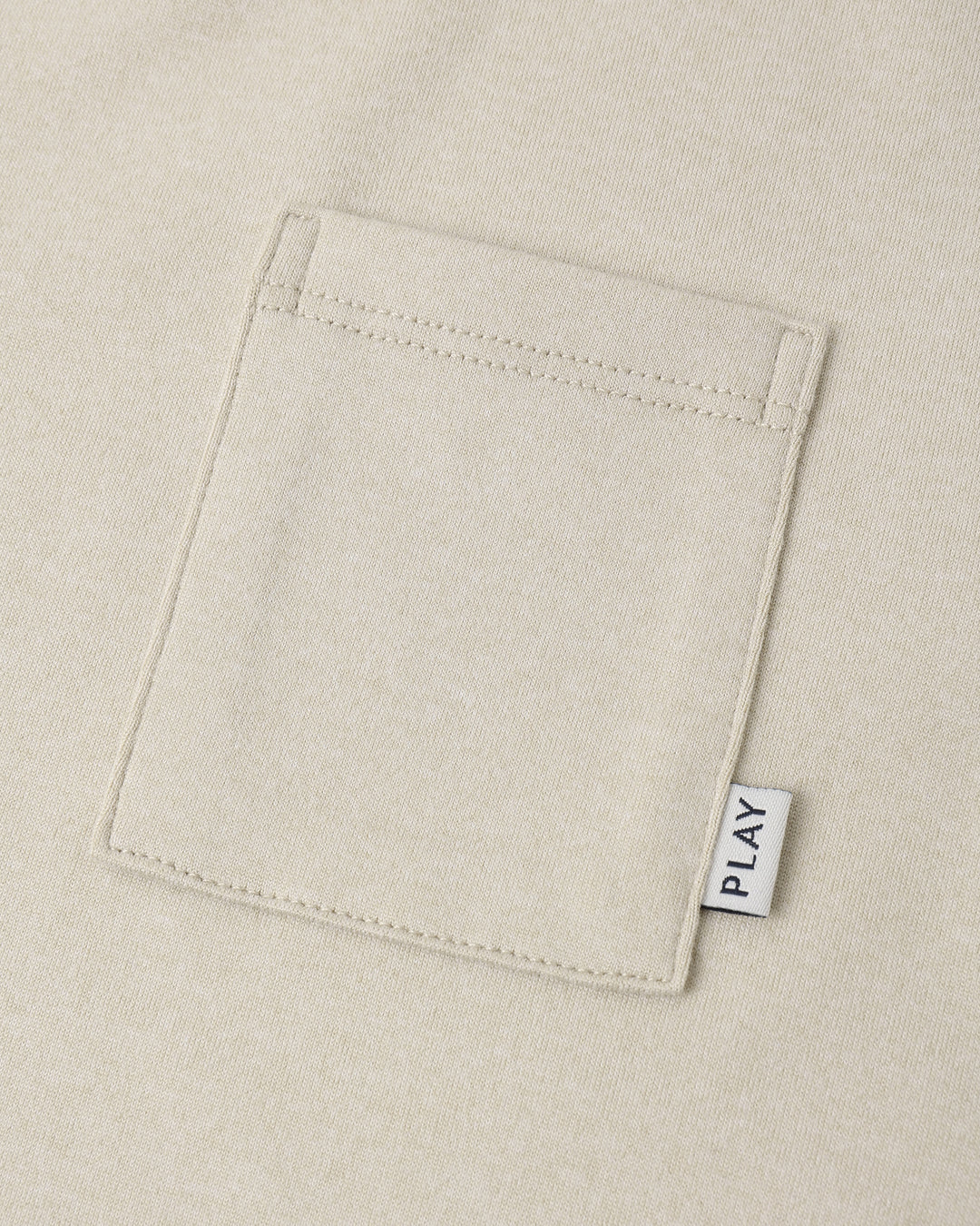 Cove Essential Pocket Tee, Heathered Pebble