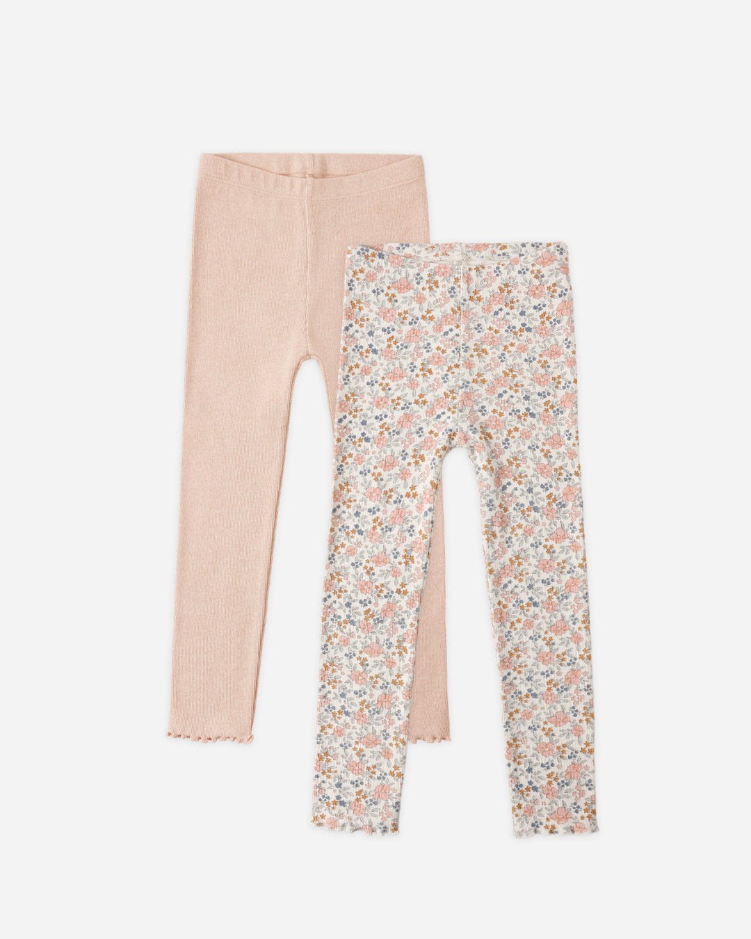Ribbed Legging Set, Flower Field / Heathered Blush