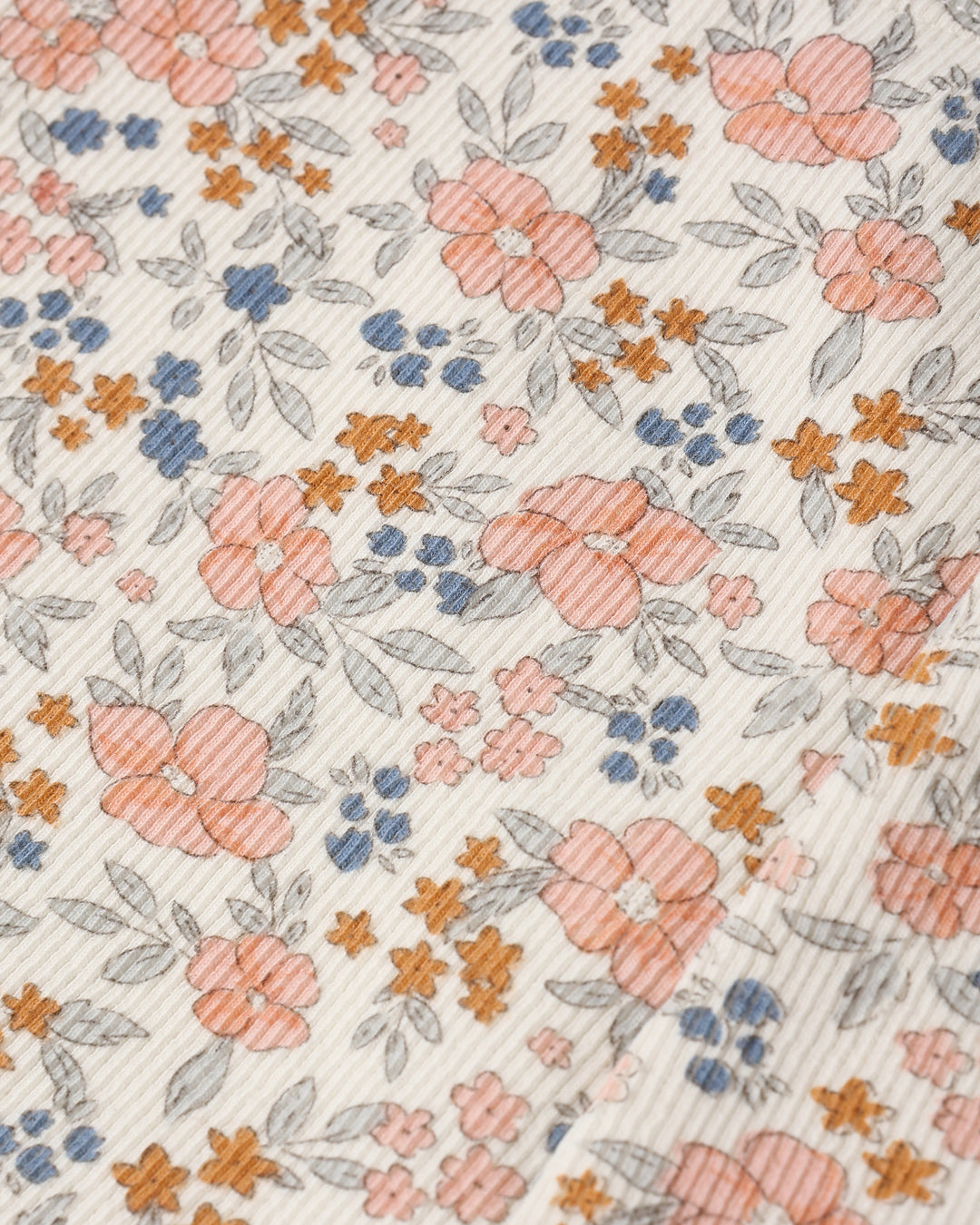 Ribbed Legging Set, Flower Field / Heathered Blush