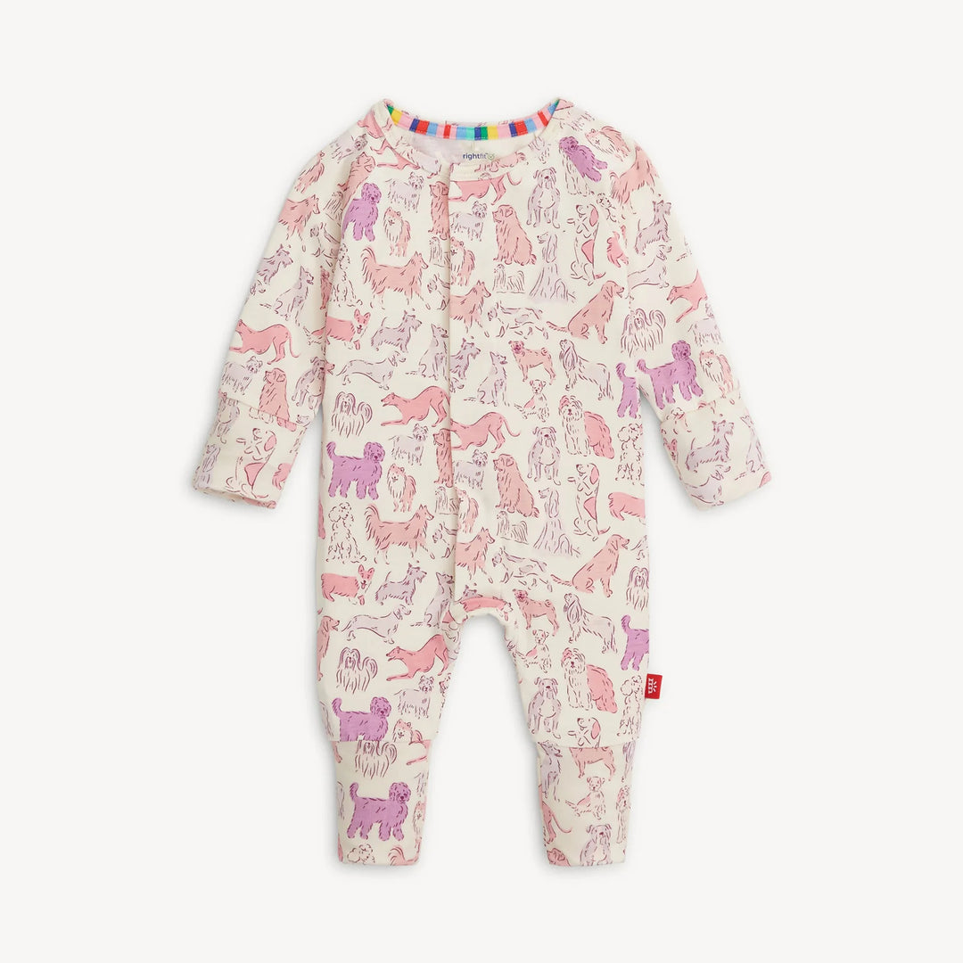 Coverall, Pink It's A Paw-ty