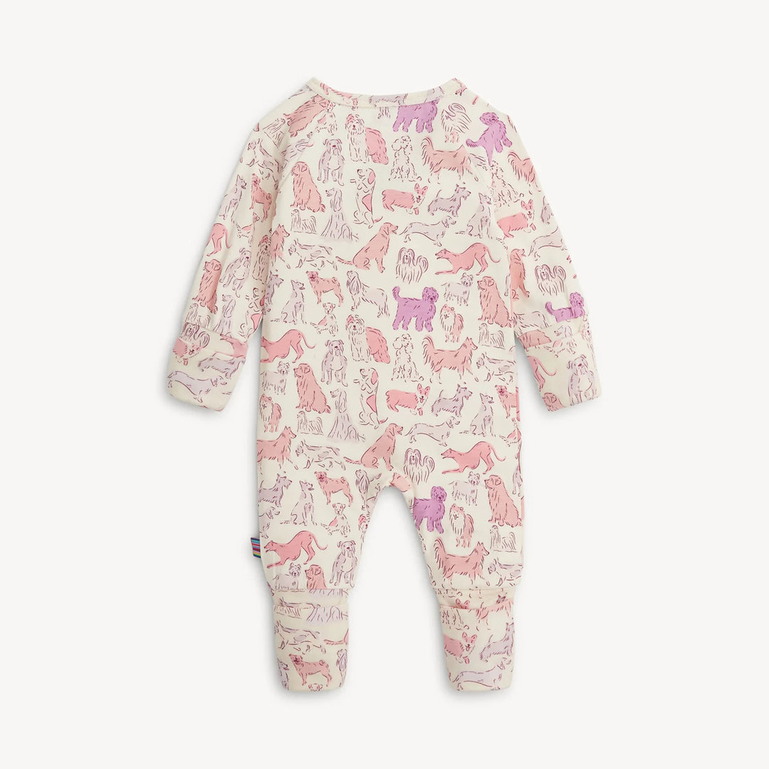 Coverall, Pink It's A Paw-ty