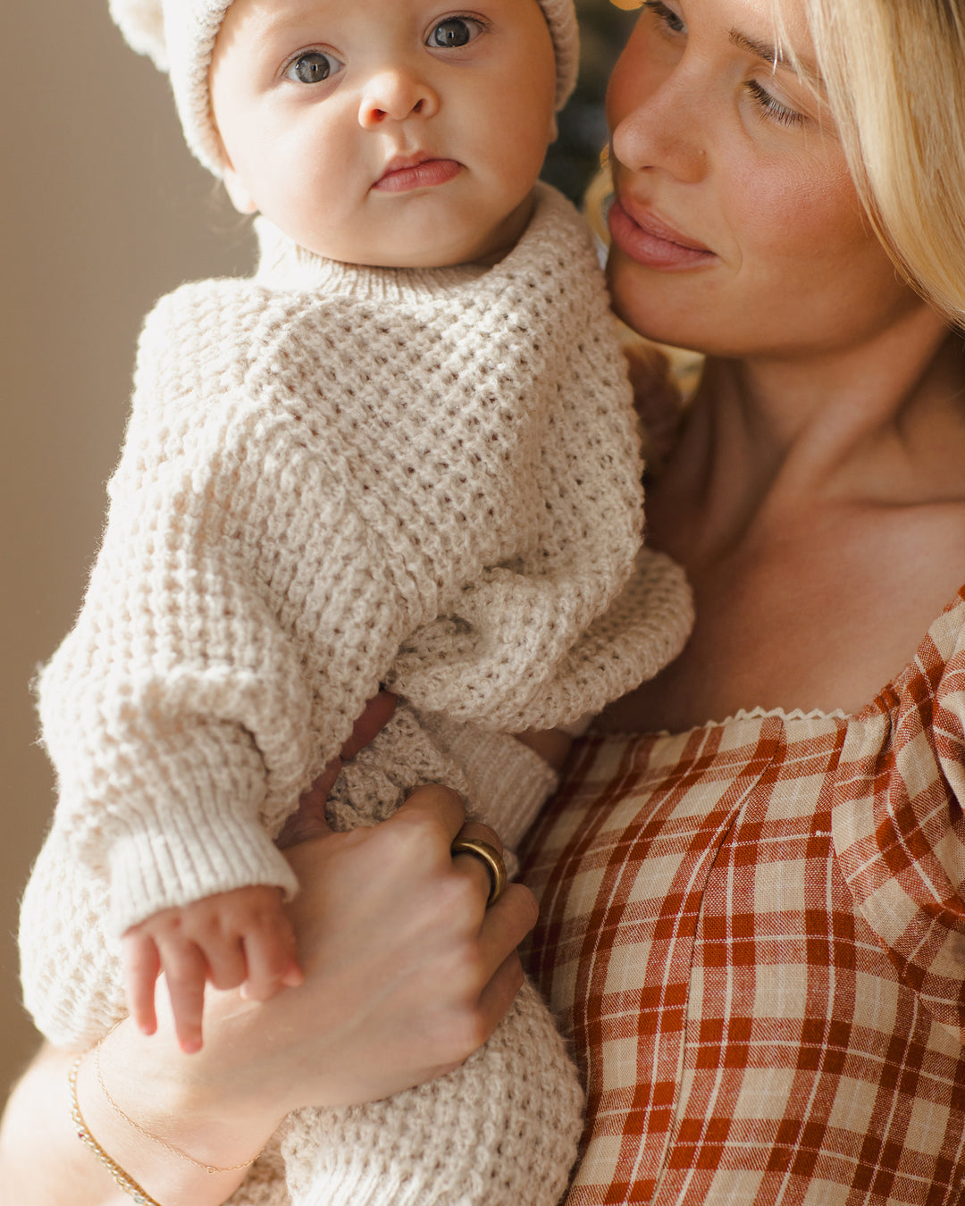 Chunky Knit Sweater, Natural