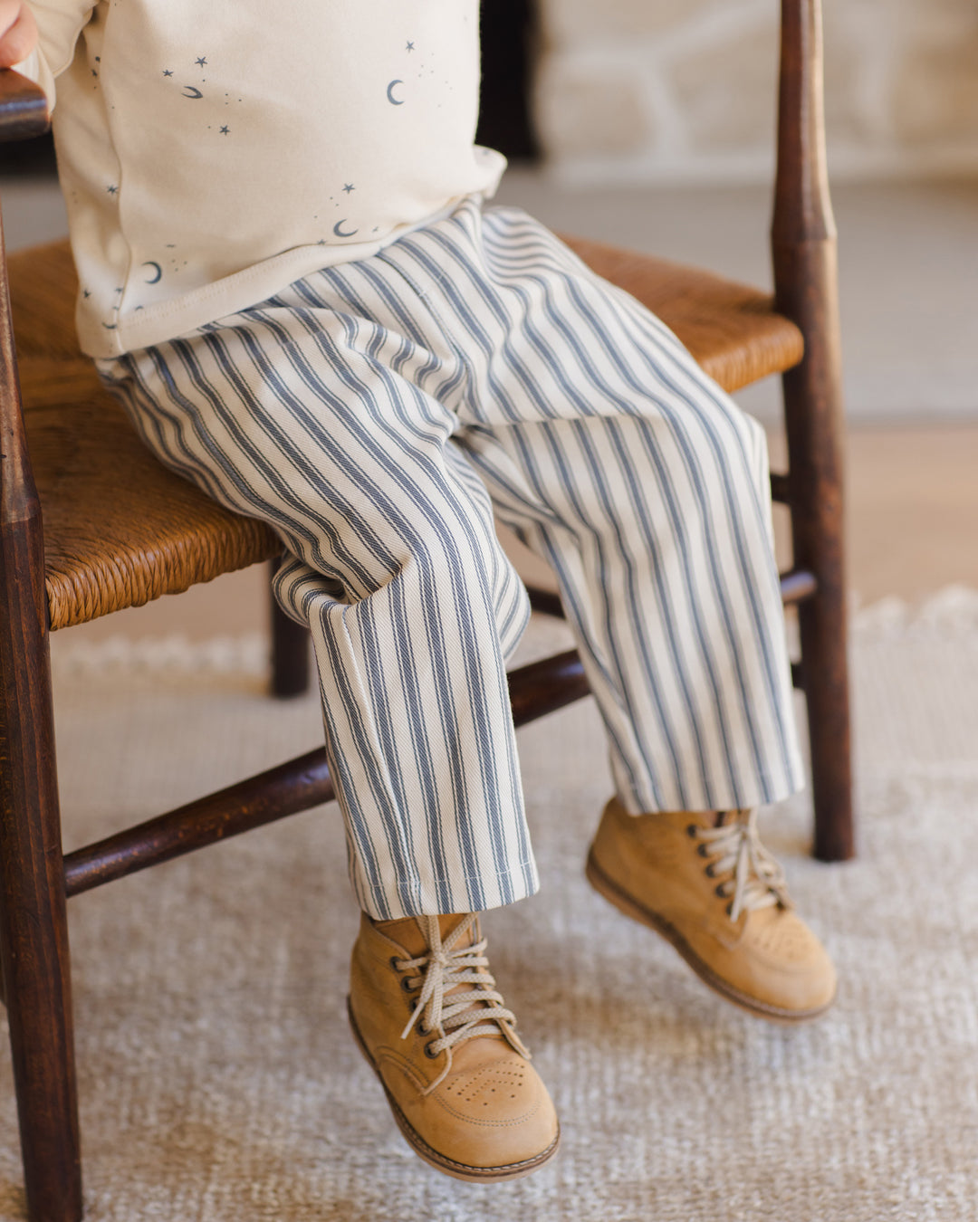 Grayson Pant, Ocean Pinstripe