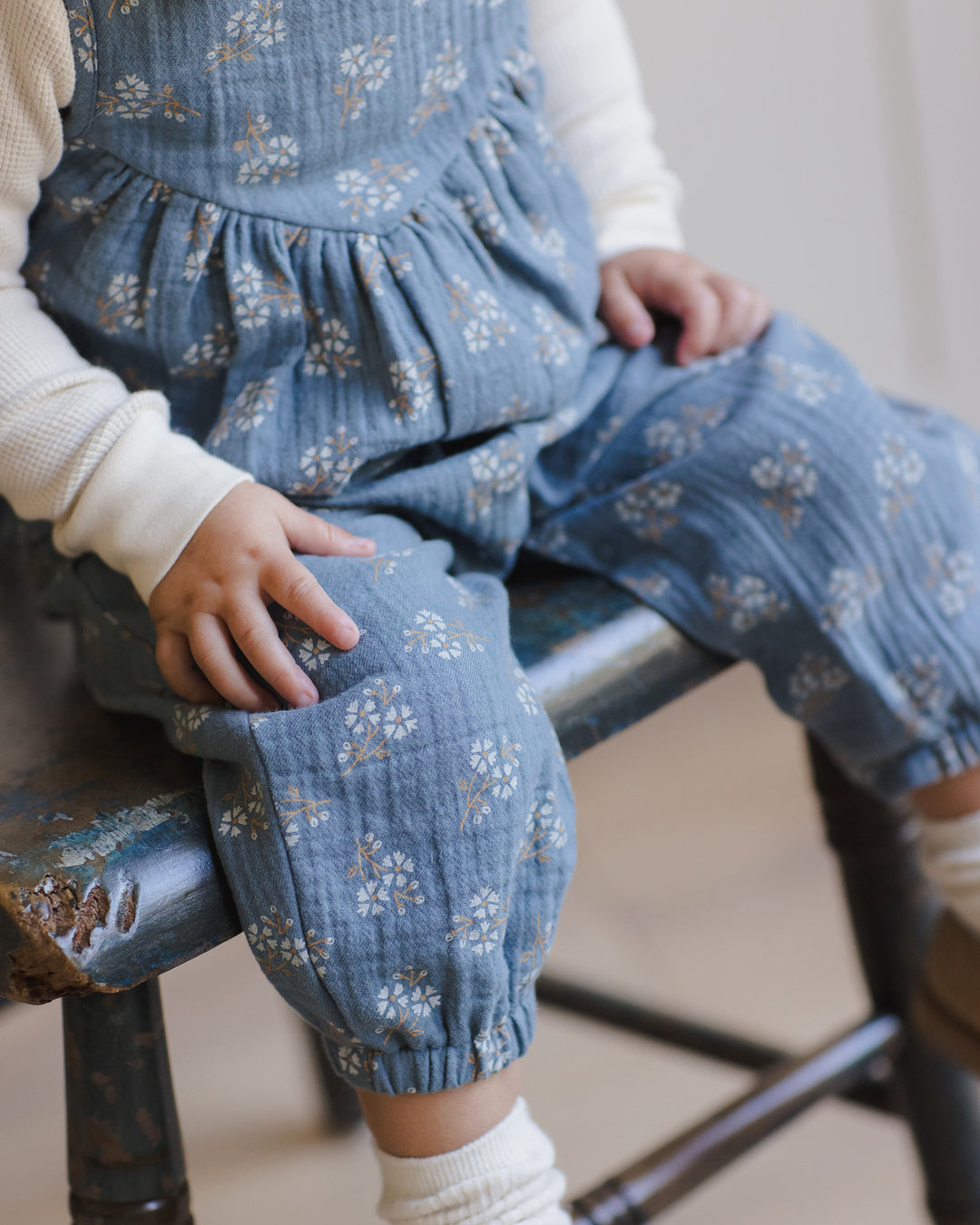 Maisie Overall, Blue Floral