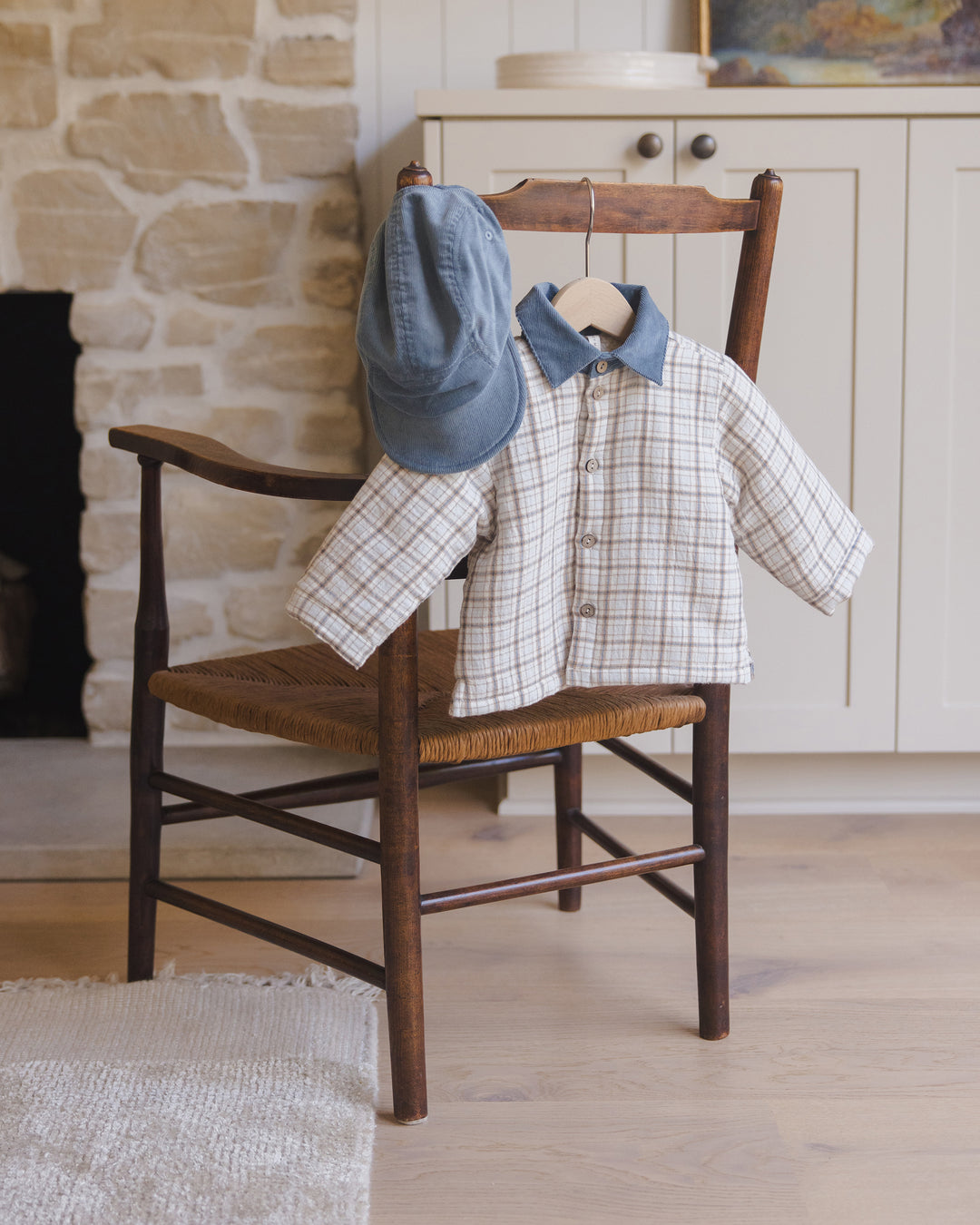 Ford Jacket, Blue Plaid