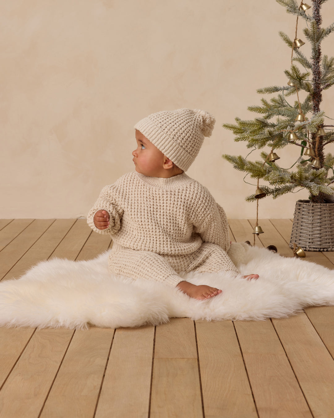 Chunky Knit Sweater, Natural