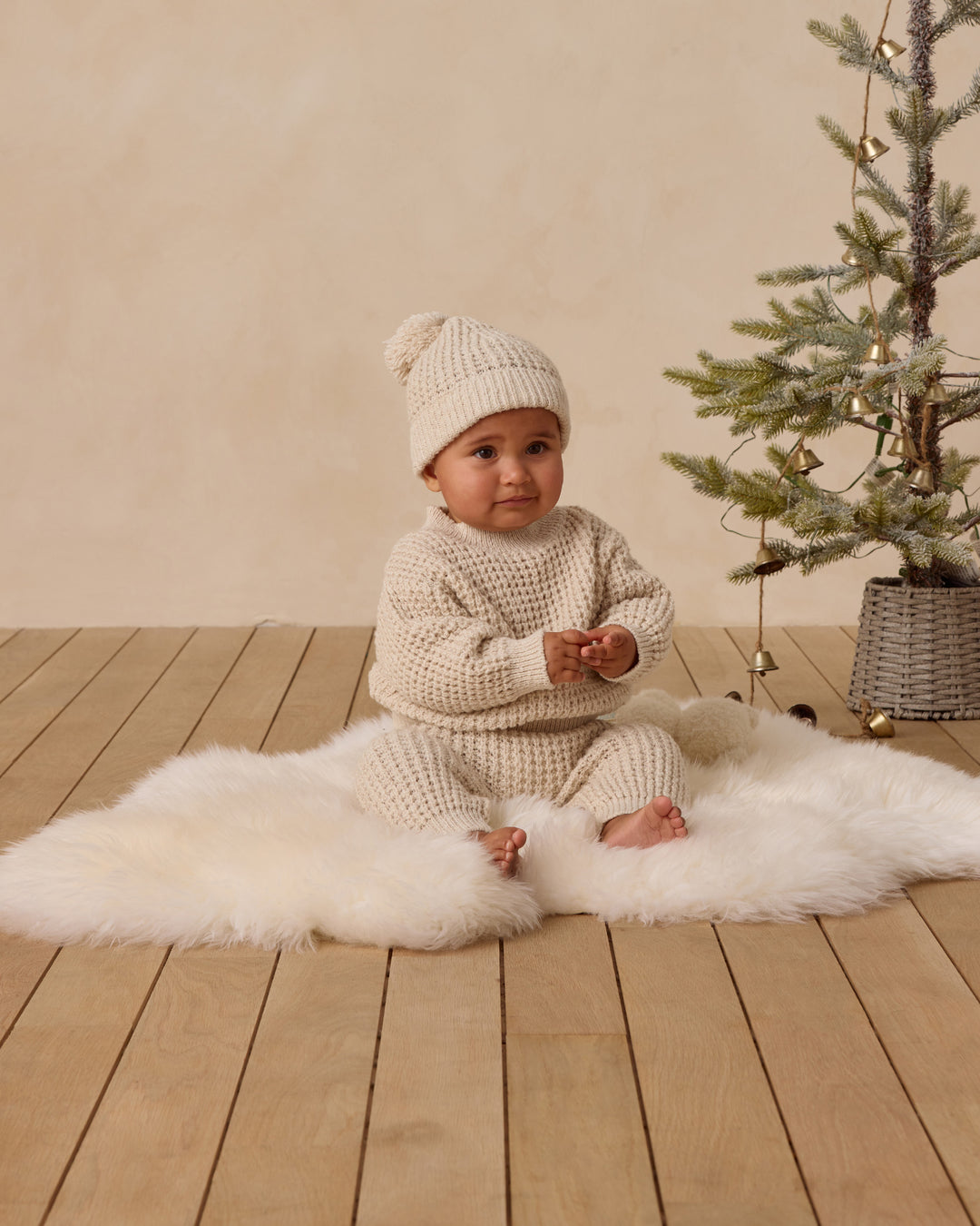 Chunky Knit Sweater, Natural