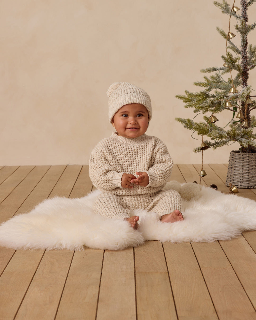 Chunky Knit Sweater, Natural