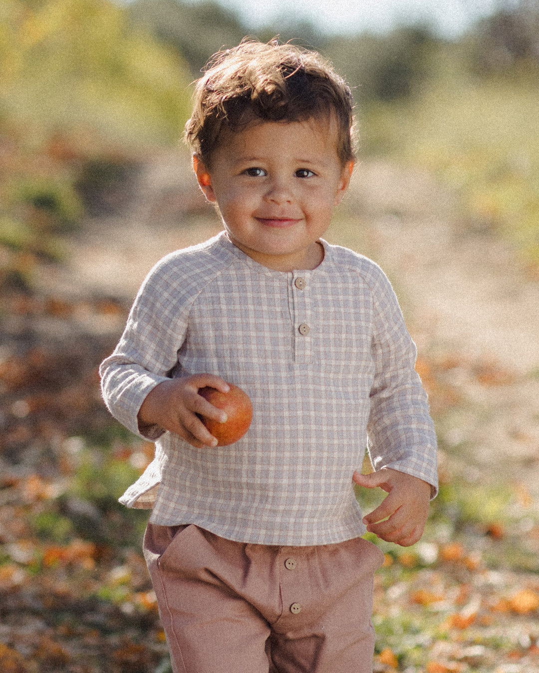 Zion Shirt, Blue Gingham