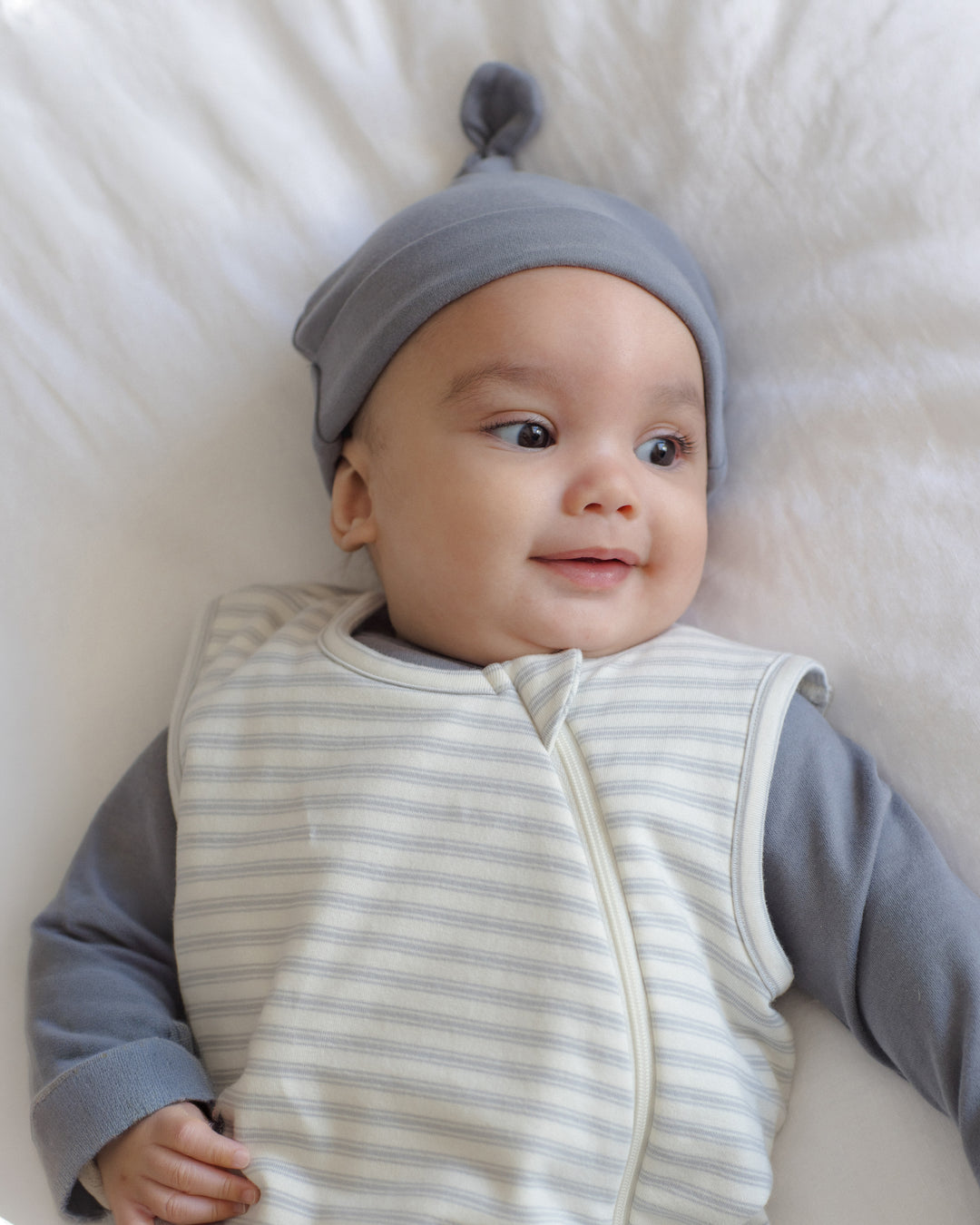 Jersey Sleep Bag 1.0 , Cloud Stripe