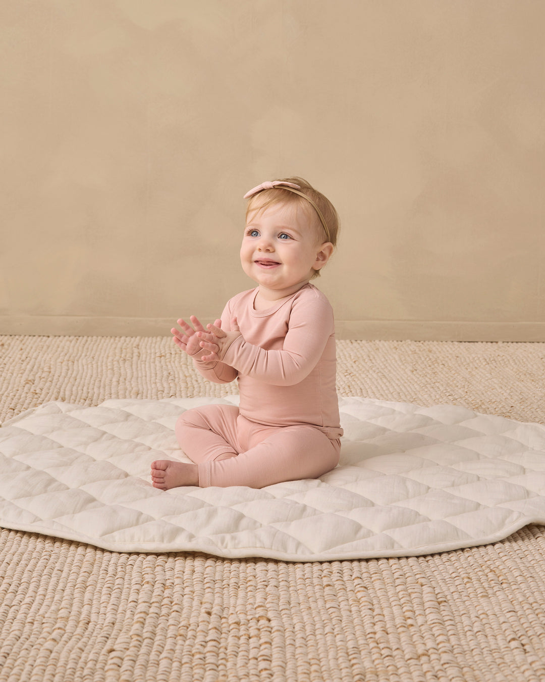 Little Knot Headband, Dusty Rose