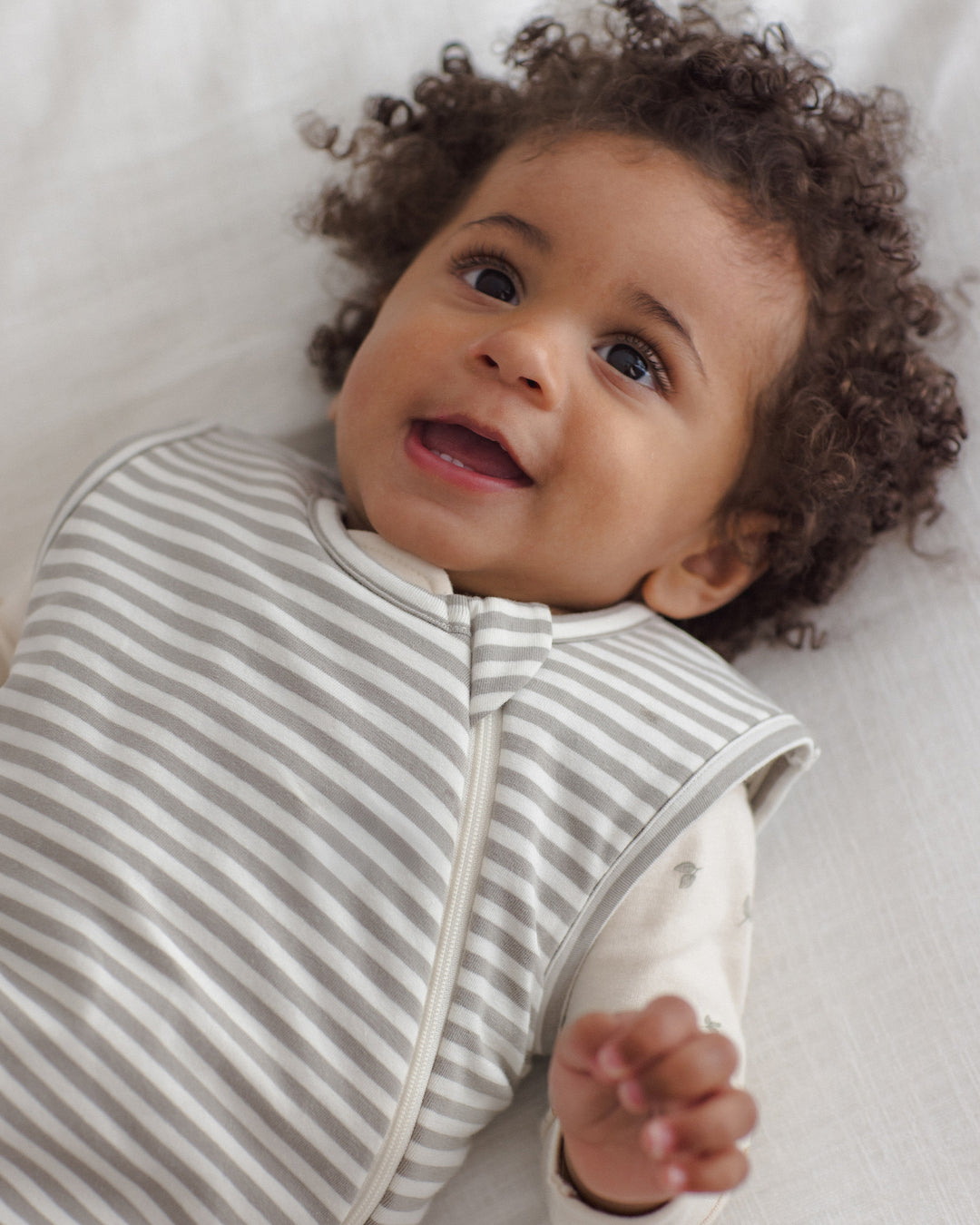 Jersey Sleep Bag, Laurel Stripe