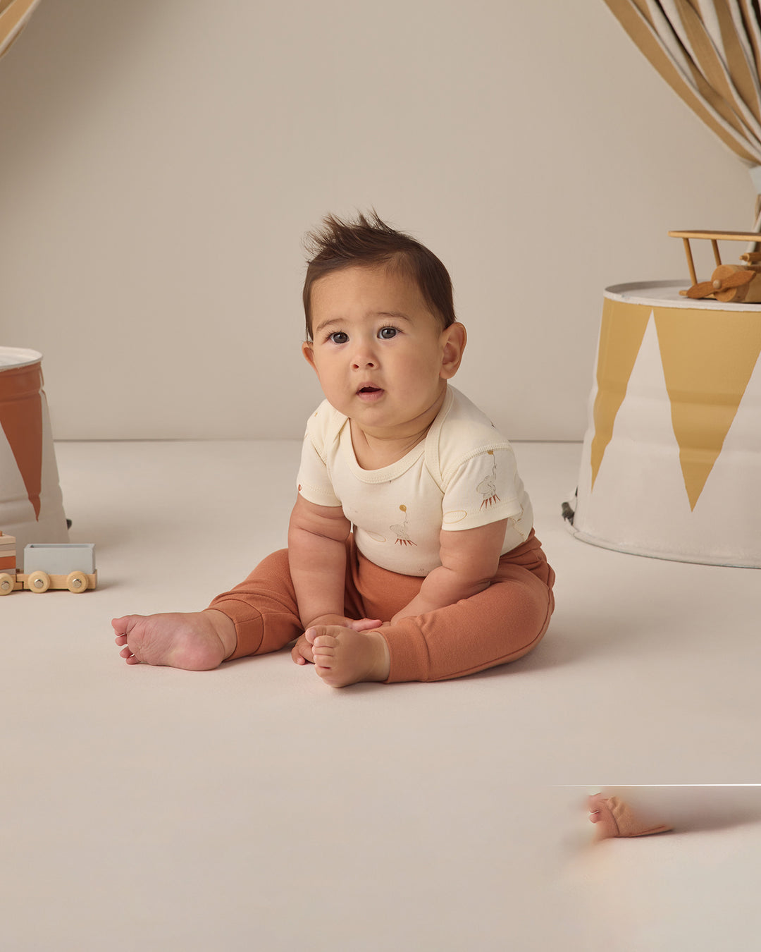 S/S Bodysuit Pack Carnival, Honey Stripe