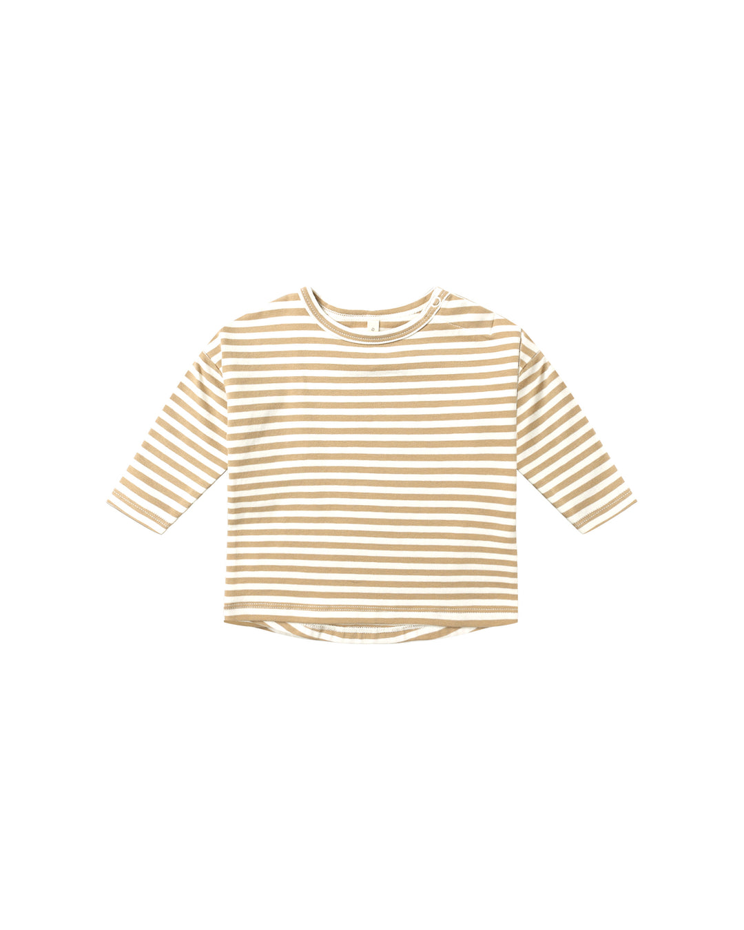 L/S Tee, Gold Stripe