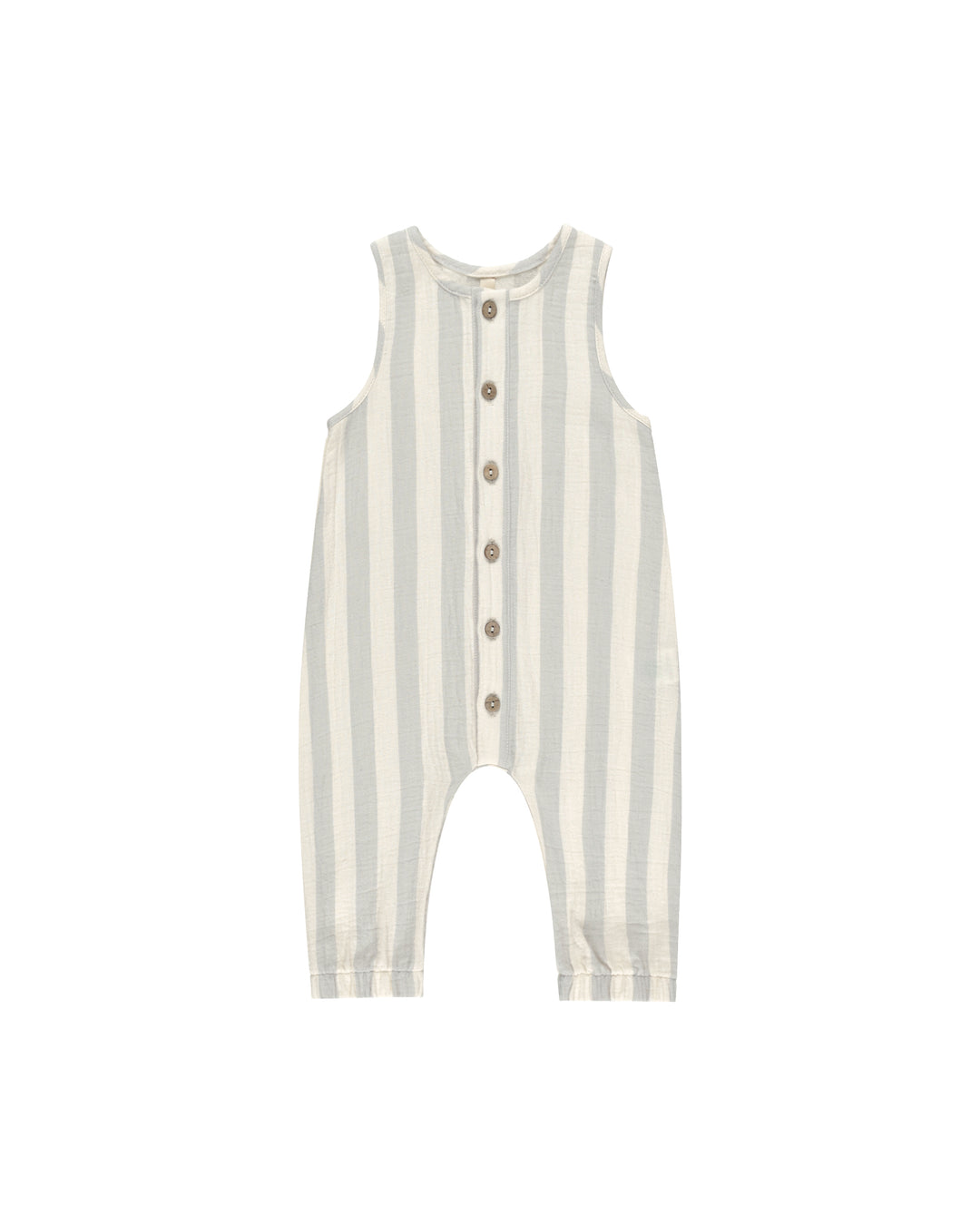 Woven Jumpsuit, Sky Stripe