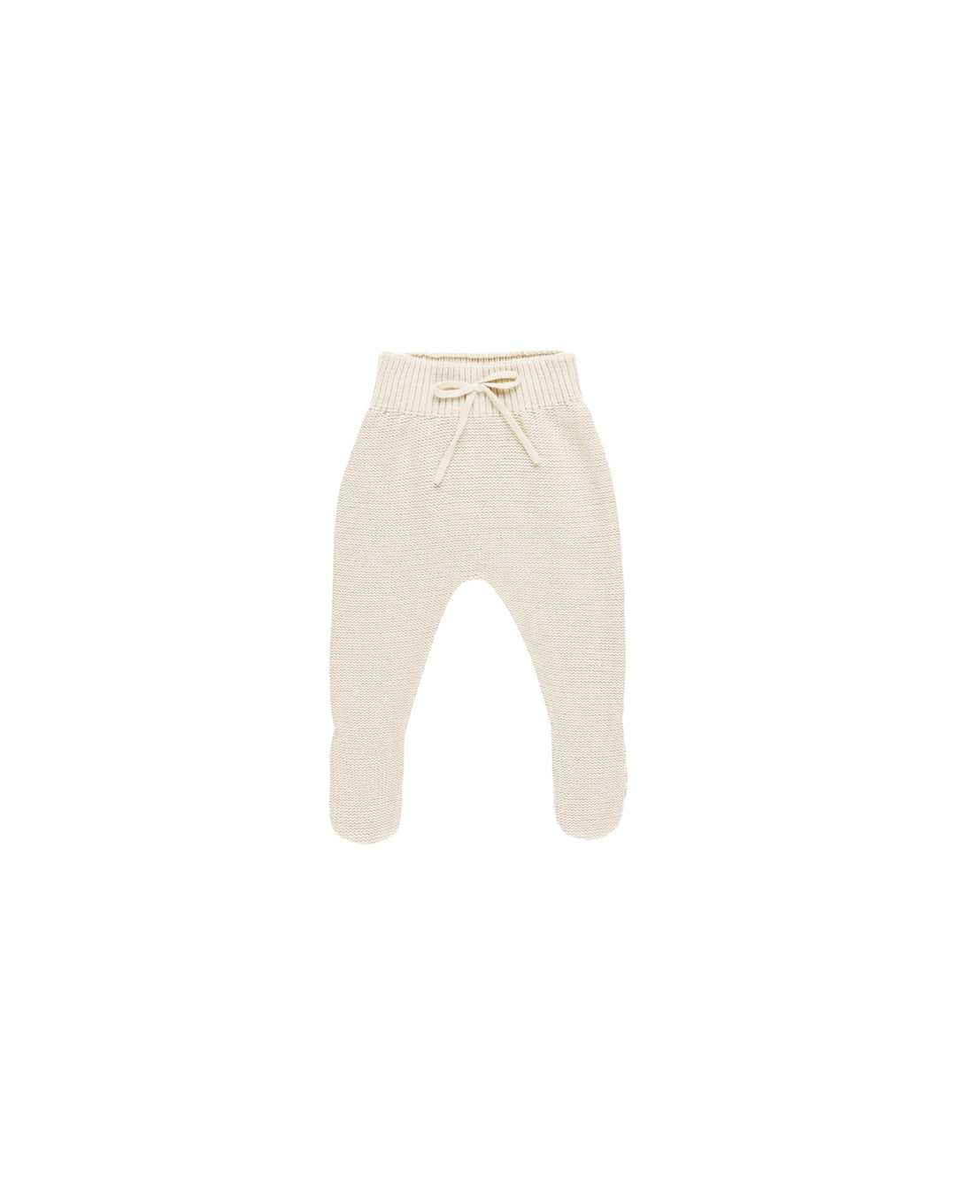 Footed Knit Pant, Natural