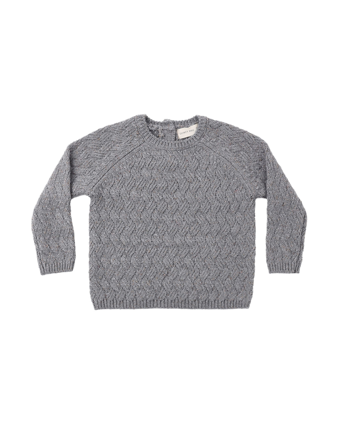 Knit Sweater, Heathered Slate