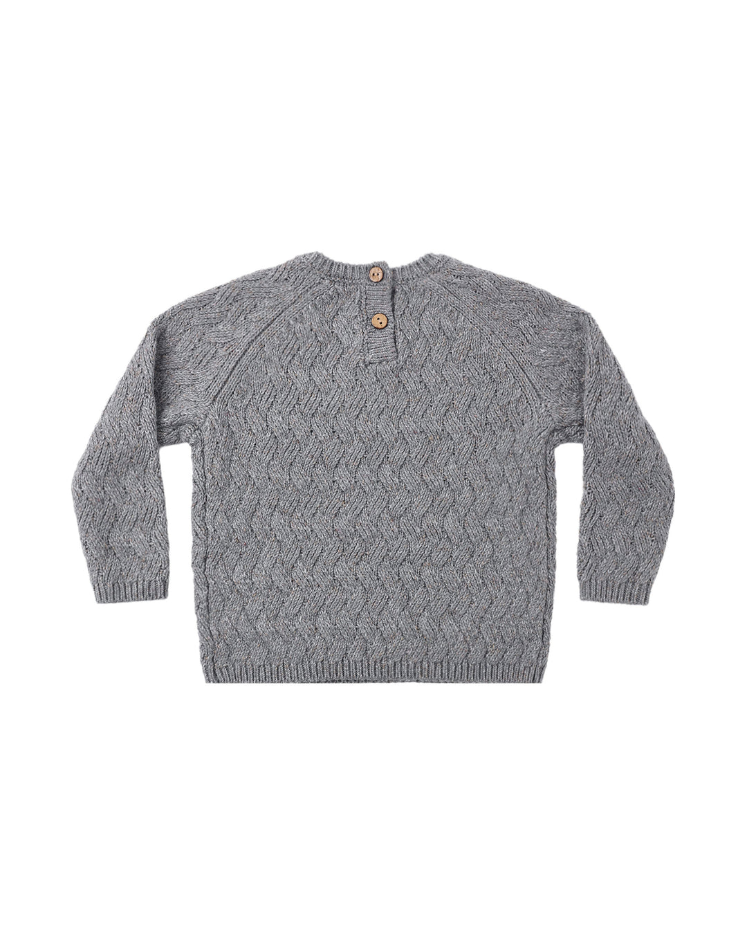 Knit Sweater, Heathered Slate