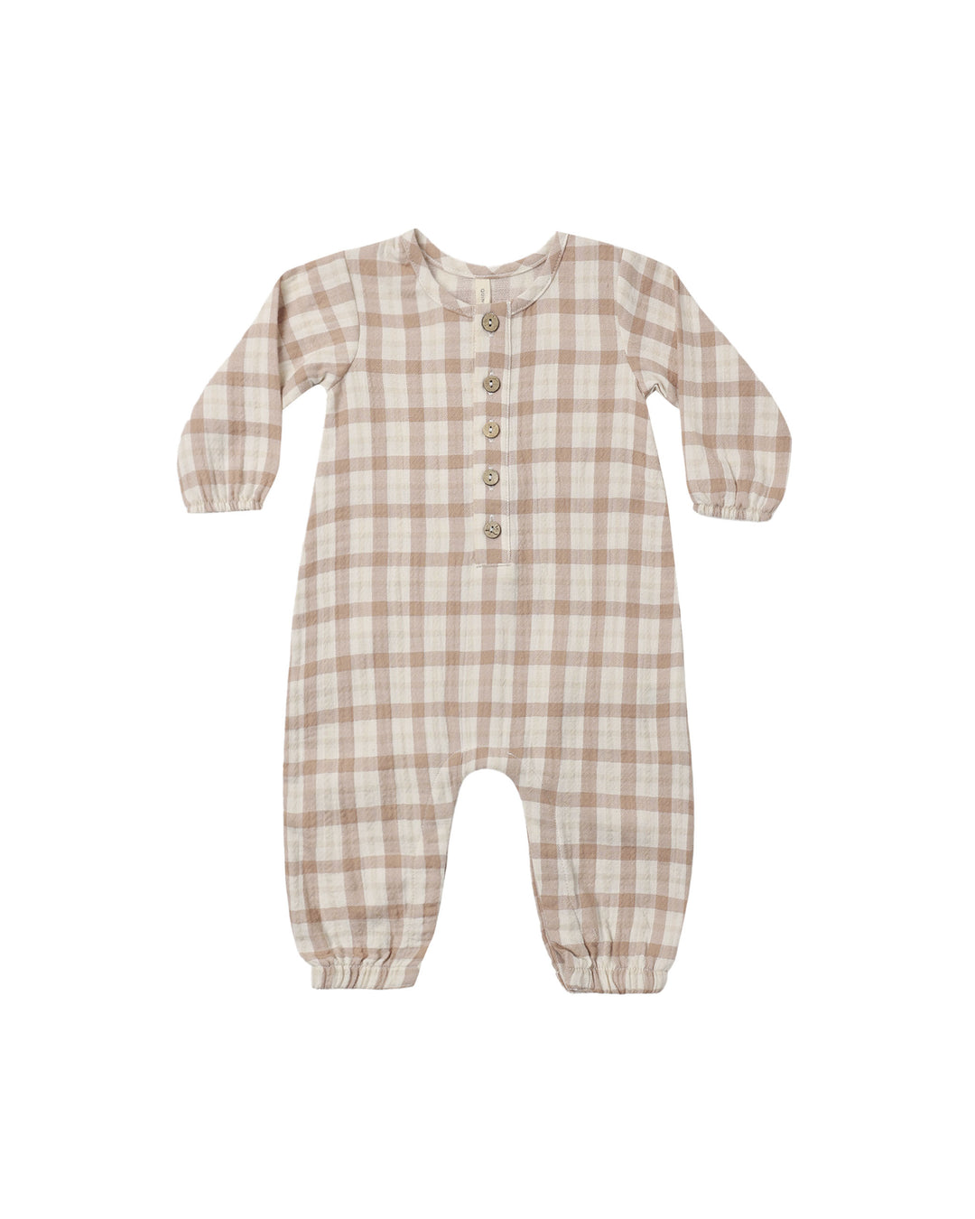 Woven Jumpsuit, Rustic Plaid
