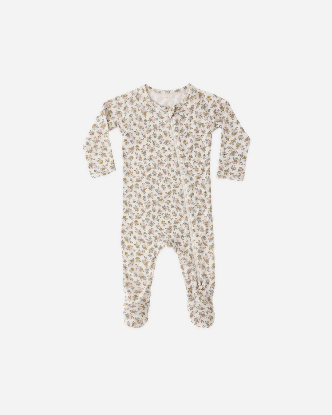 Bamboo Zip Footie, Wildflower