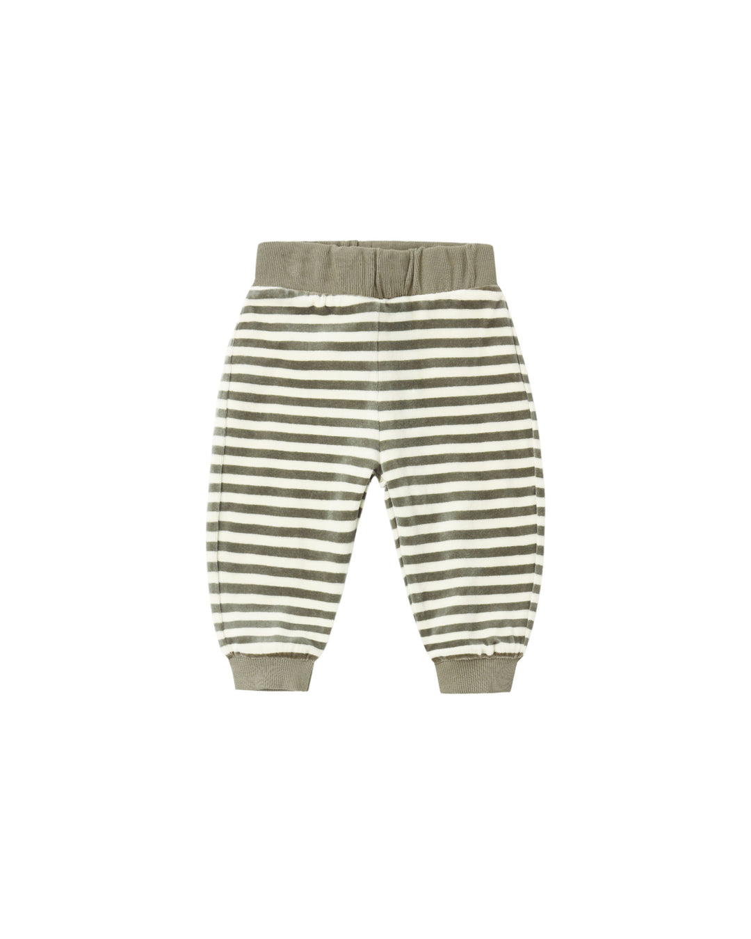 Velour Relaxed Sweatpant, Spruce Stripe