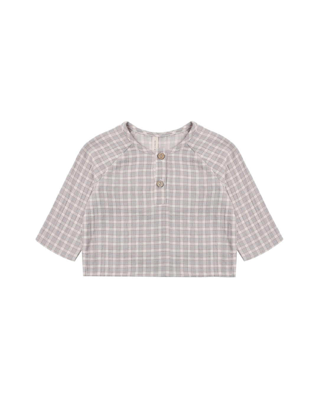 Zion Shirt, Blue Gingham