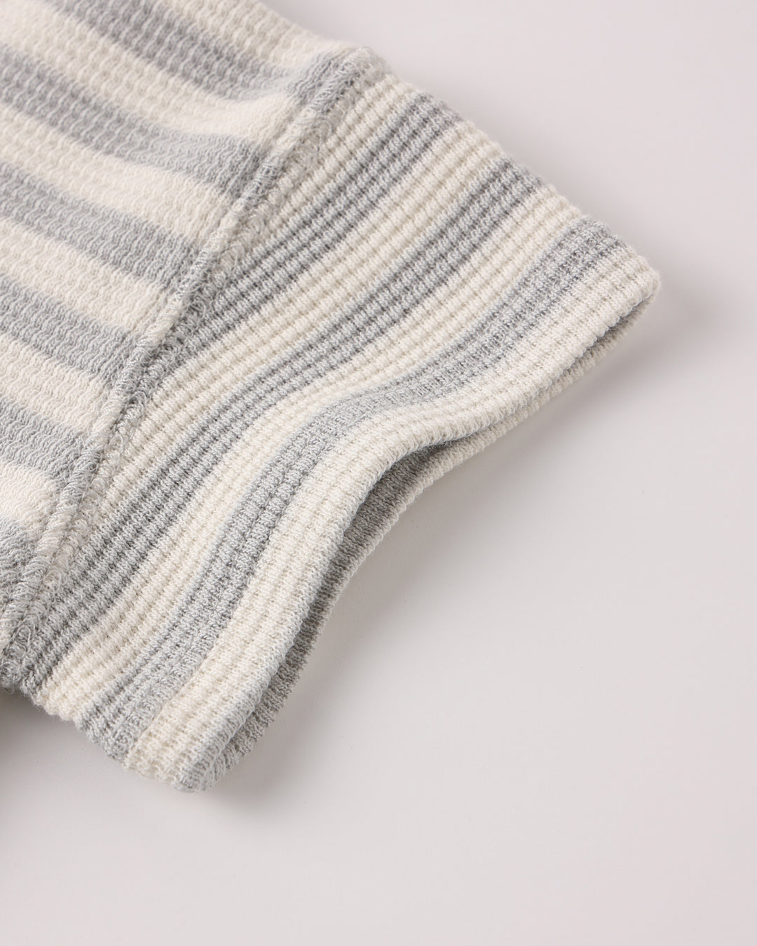Waffle T/S Set, Sky Stripe
