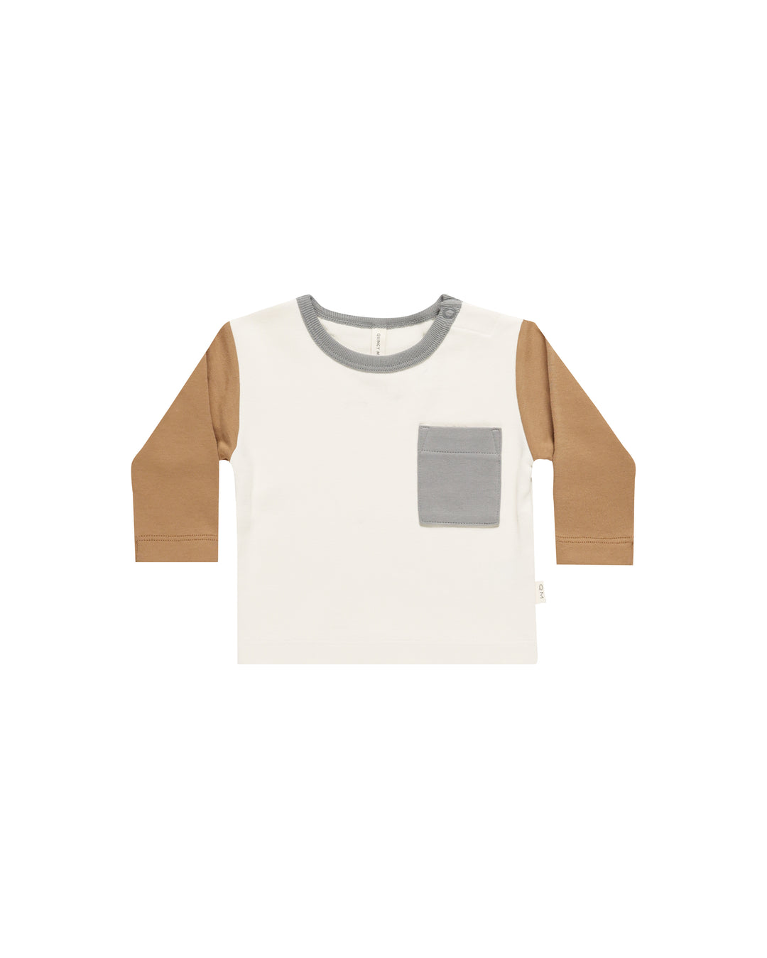 L/S Pocket Tee, Color Block