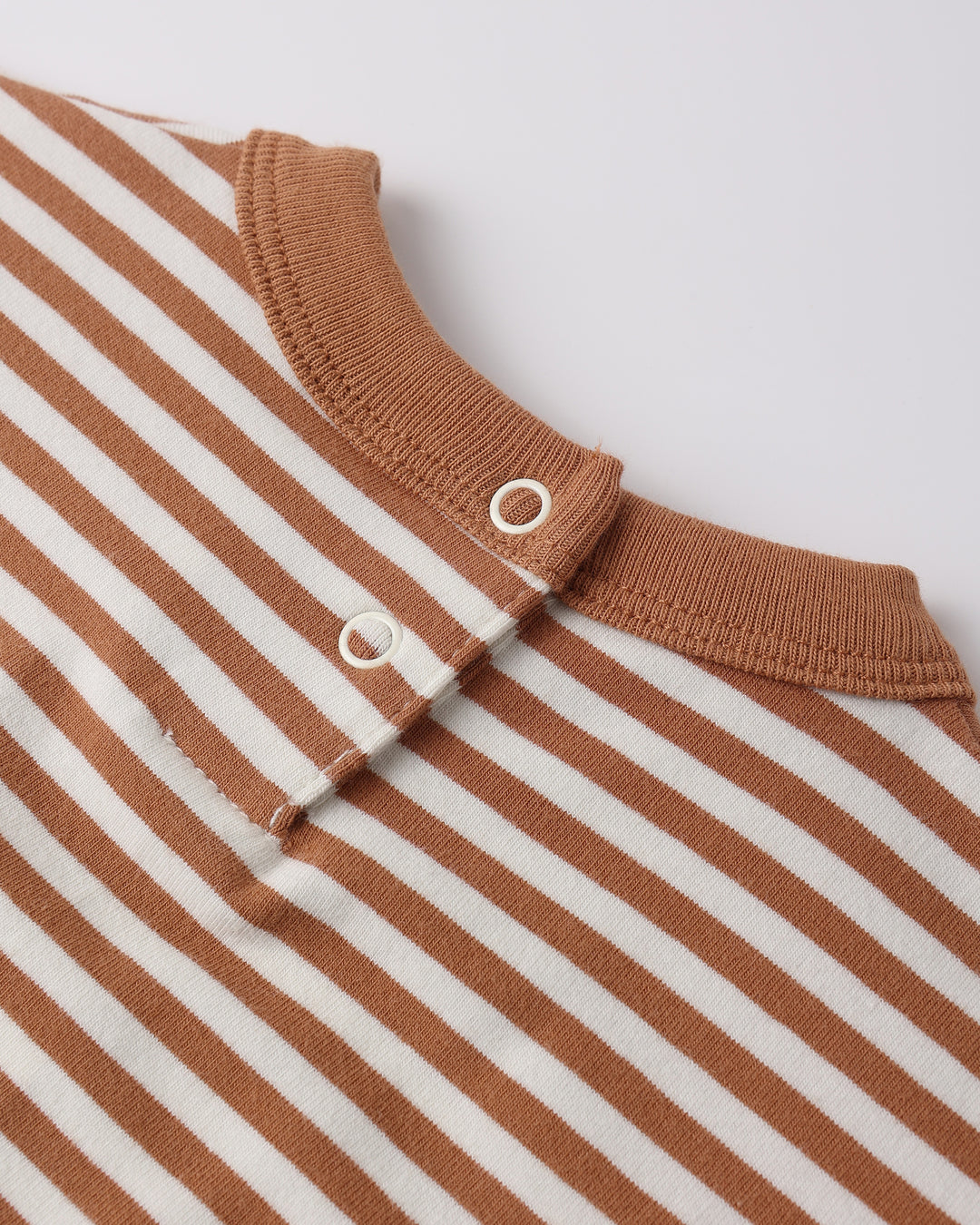Relaxed Bubble Romper, Poppy Stripe