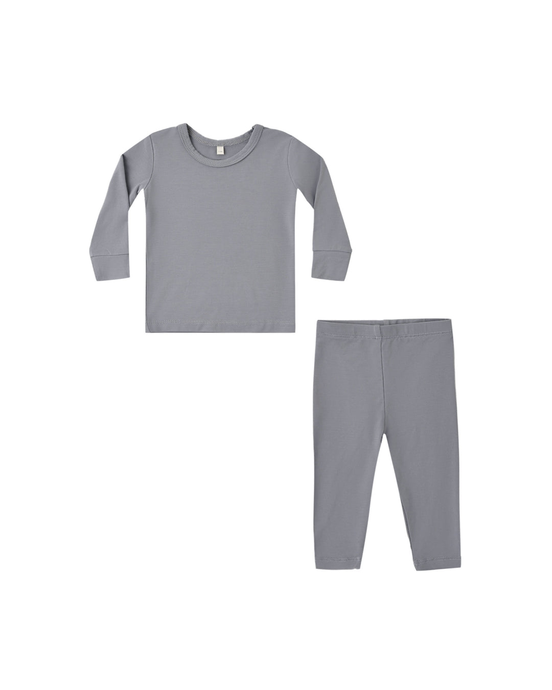 Bamboo PJ Set, Slate