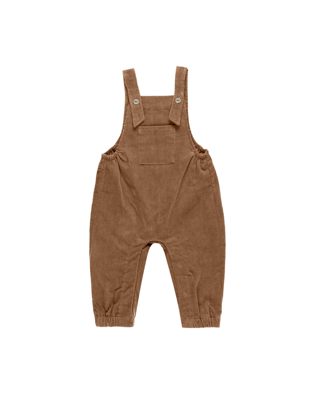 Corduroy Baby Overalls, Cinnamon