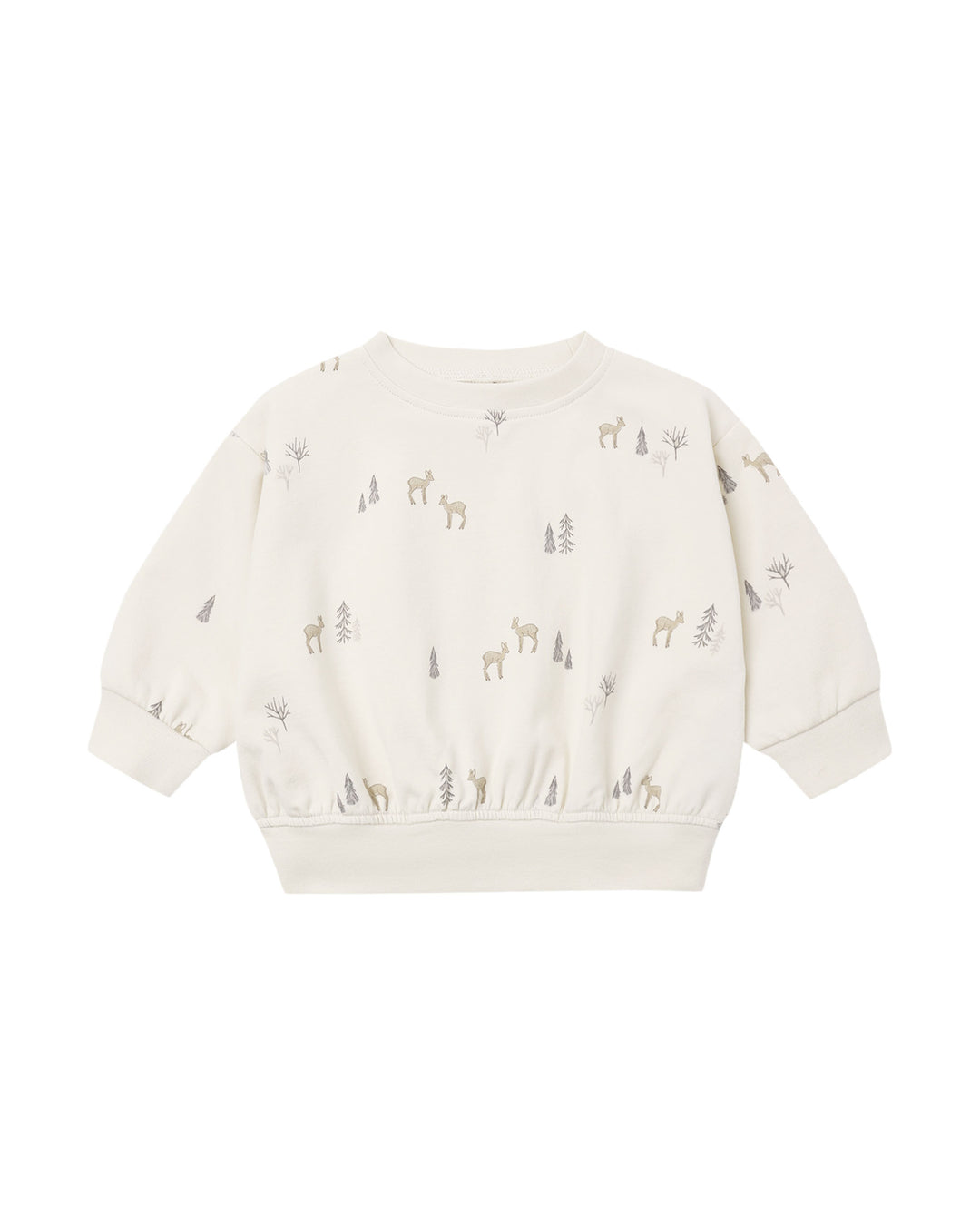Relaxed Sweatshirt, Deer