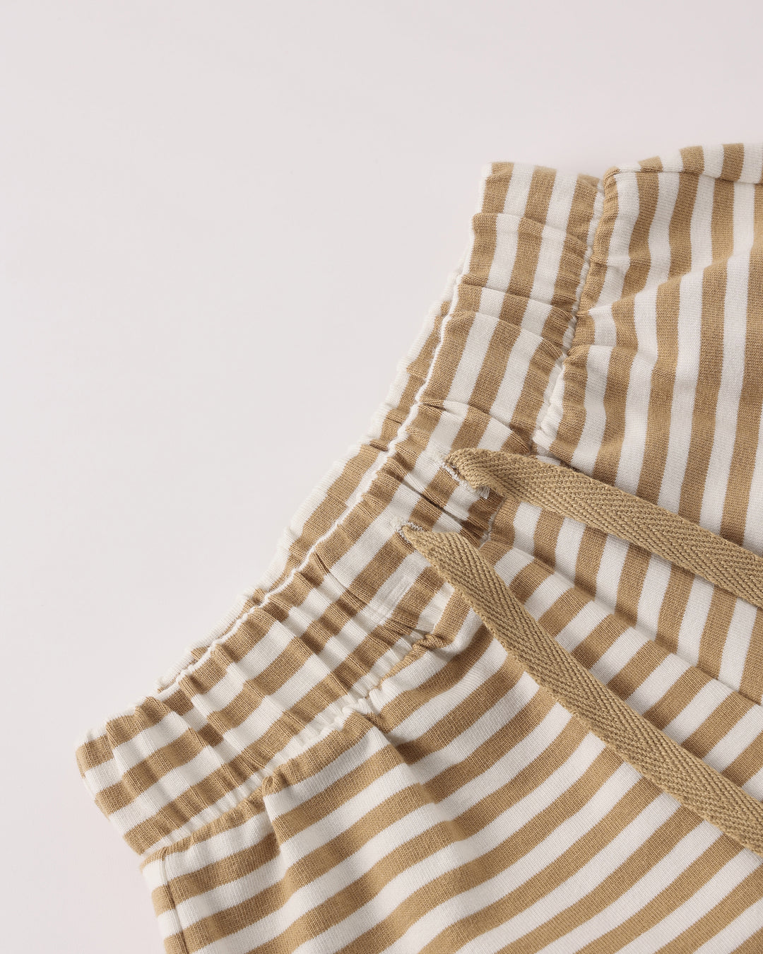Boxy Pocket Tee + Short Set, Honey Stripe
