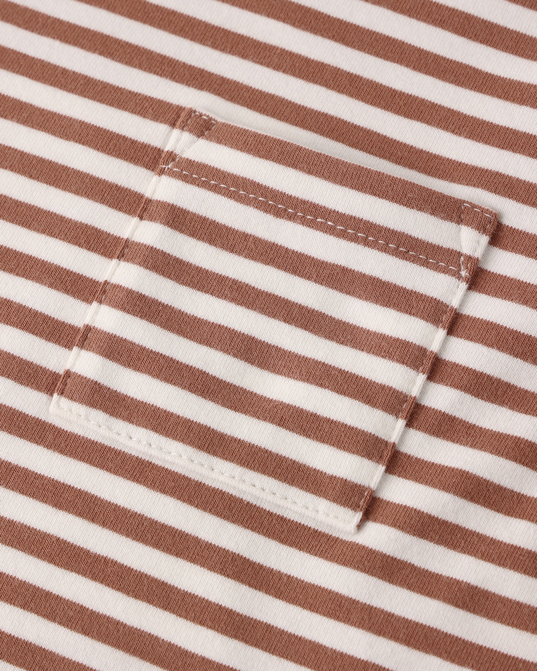 Boxy Pocket Tee + Short Set, Poppy Stripe