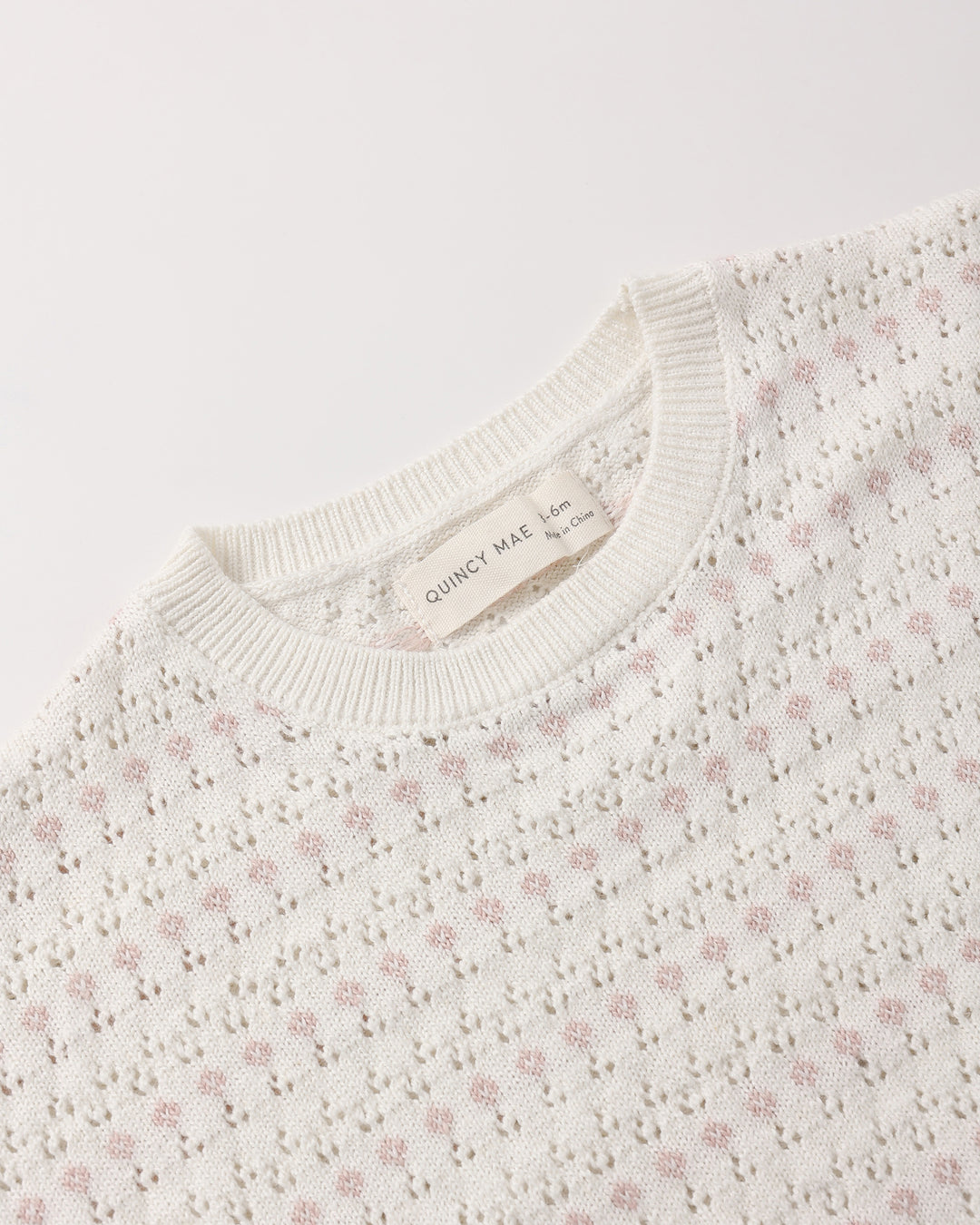 Relaxed Summer Knit Set, Ivory