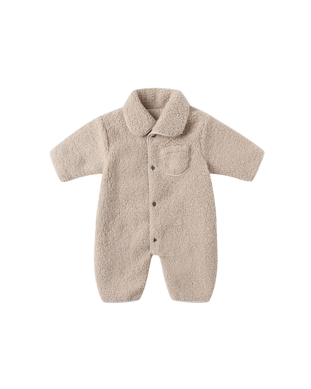 Shearling Jumpsuit, Oat