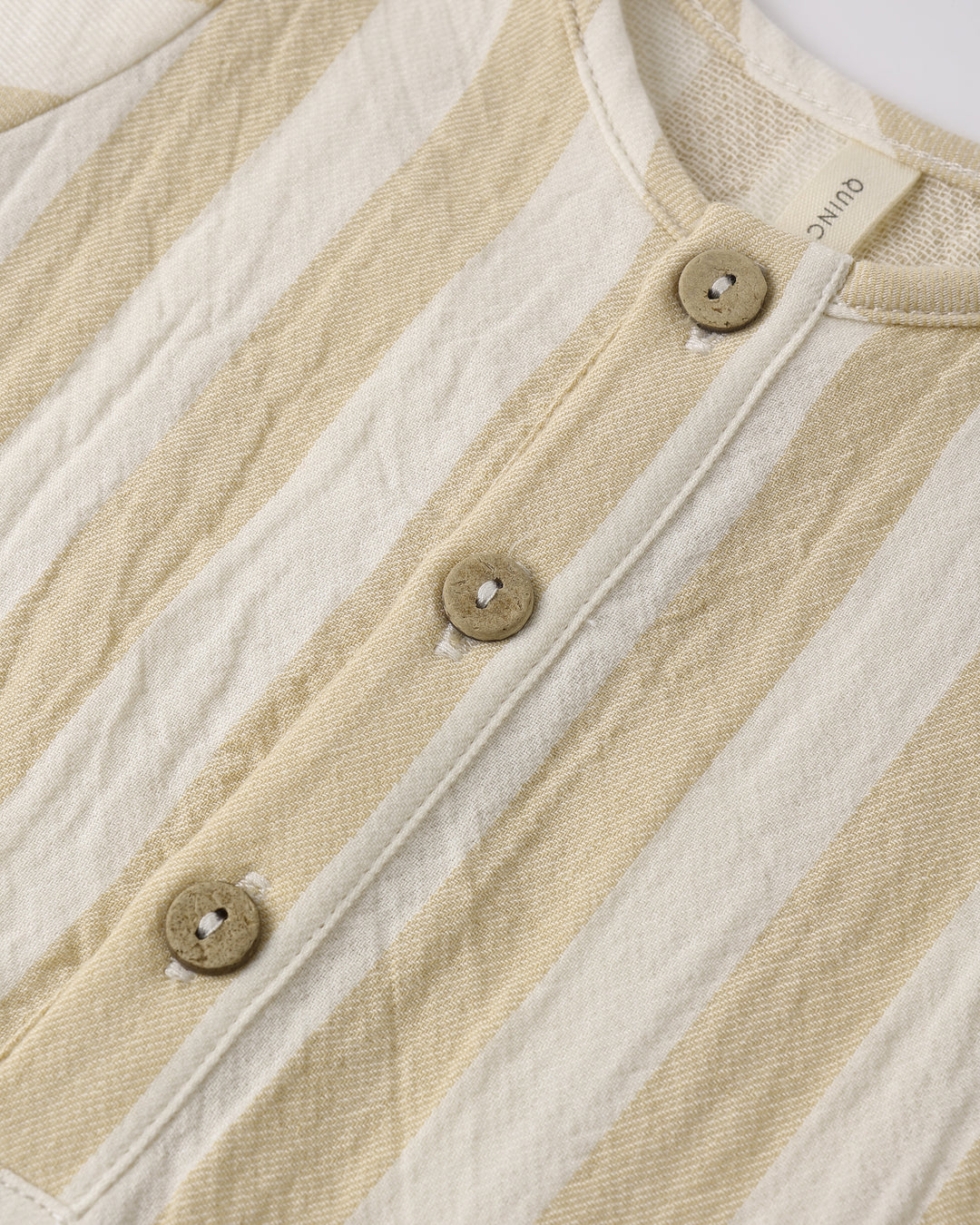S/S Woven Romper, Summer Stripe