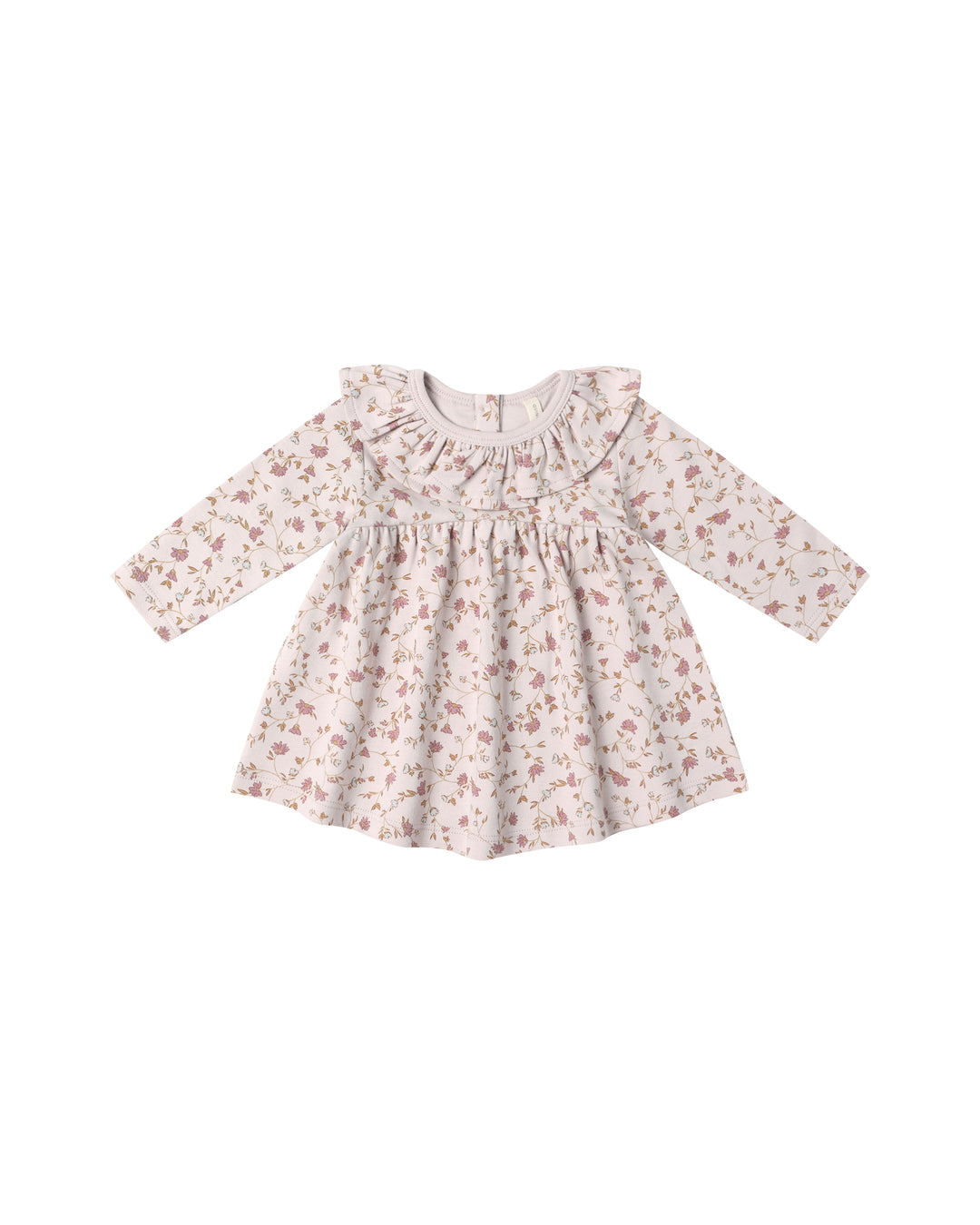 Ruffle Collar Jersey Dress, Garden
