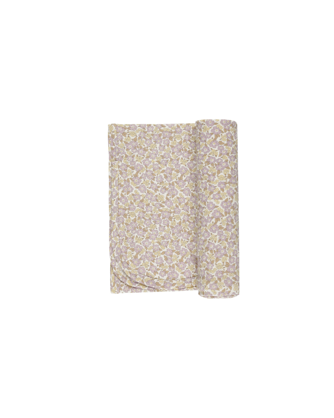 Bamboo Swaddle, Purple Floral