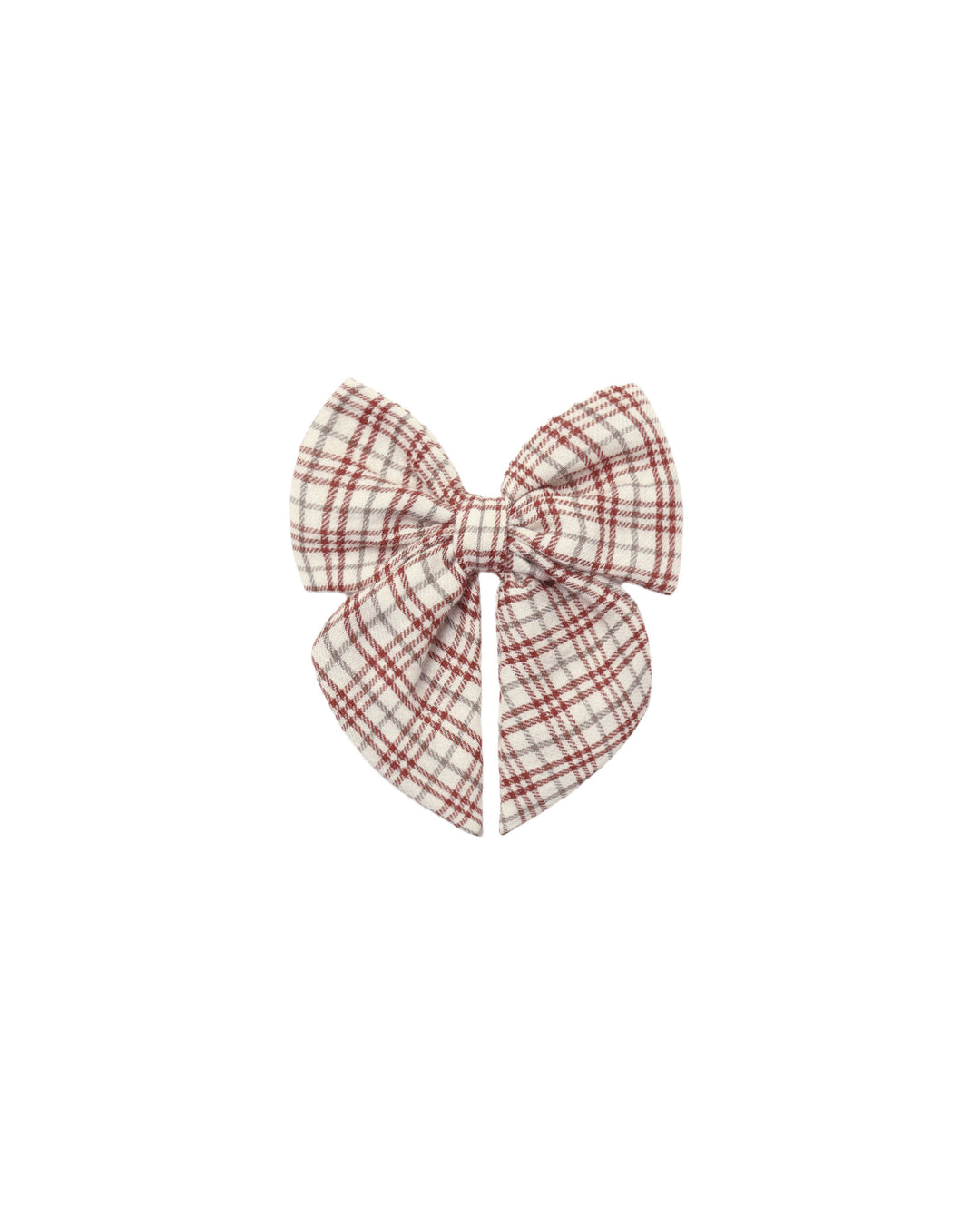 Bow, Christmas Plaid
