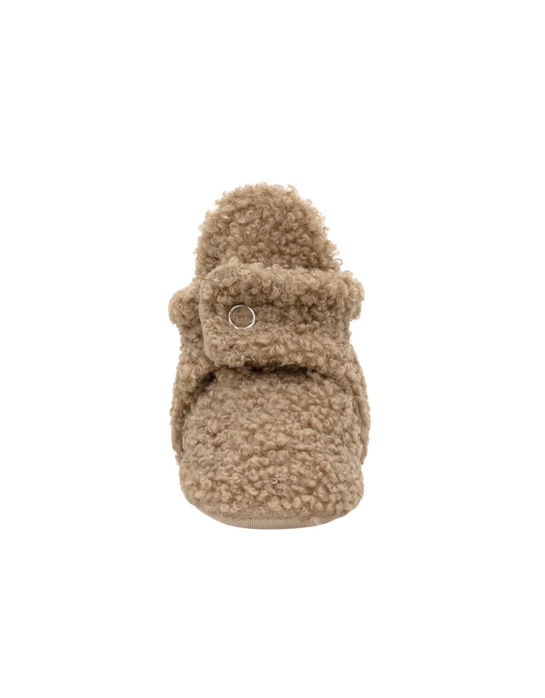 Sherpa Snap Booties, Tan
