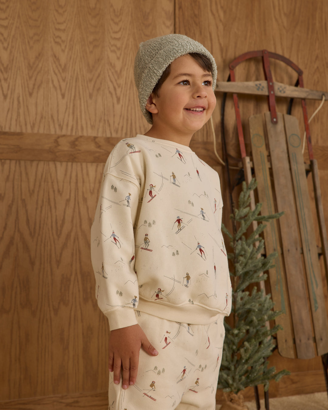 Relaxed Sweatshirt, Skiers