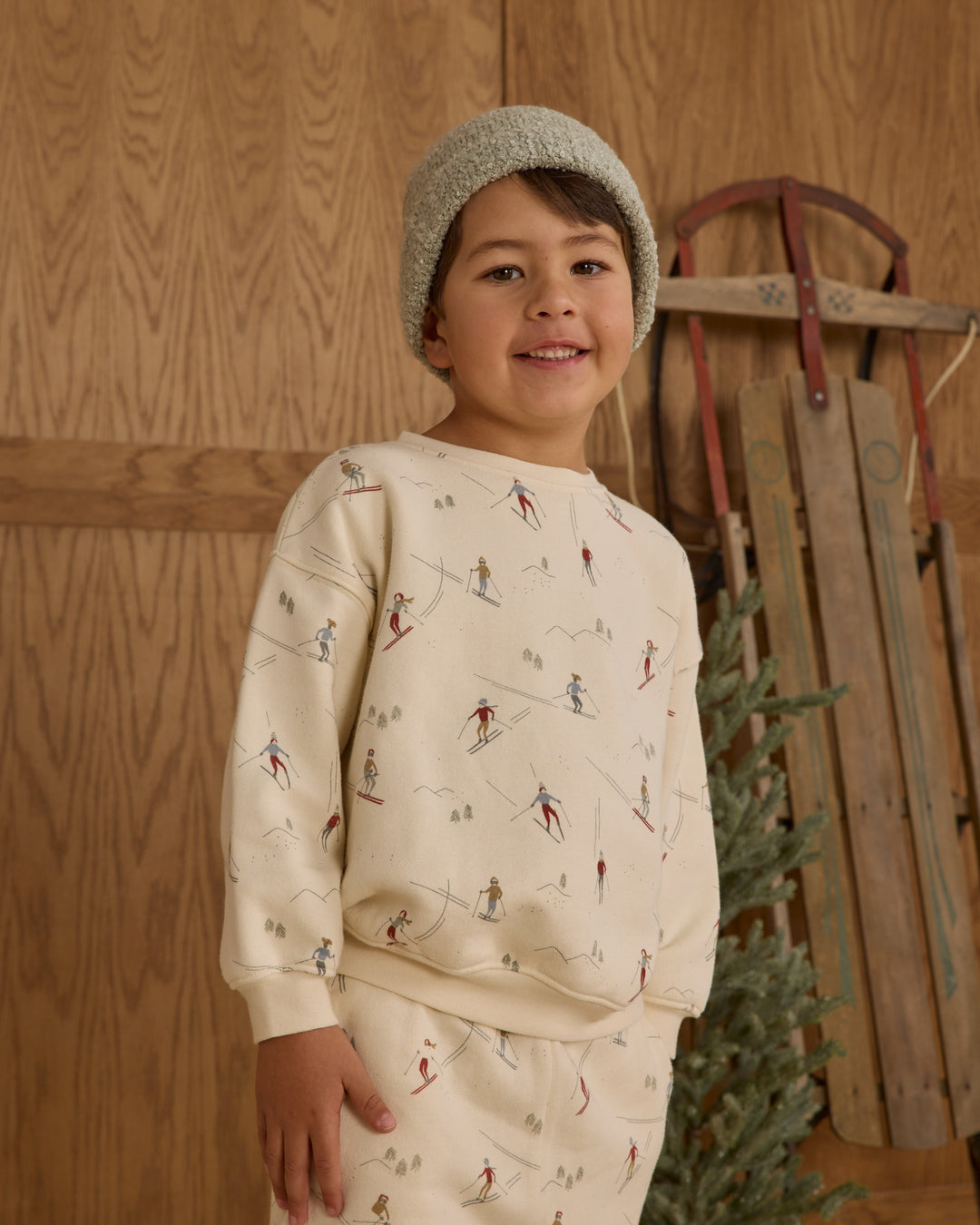 Relaxed Sweatshirt, Skiers