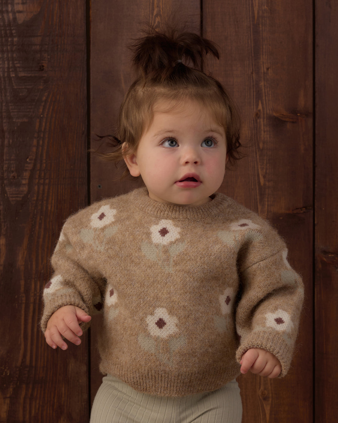 Aspen Sweater, Fawn Flower