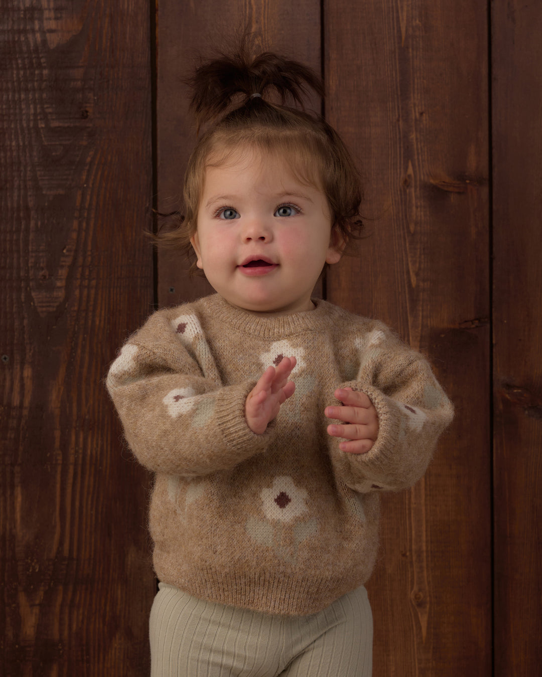 Aspen Sweater, Fawn Flower