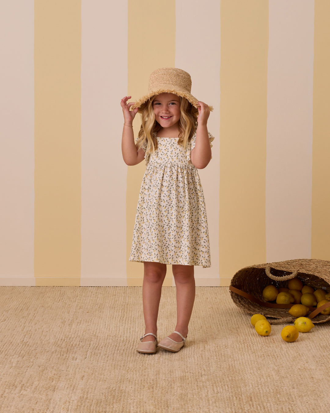 Mariposa Dress, Lemons