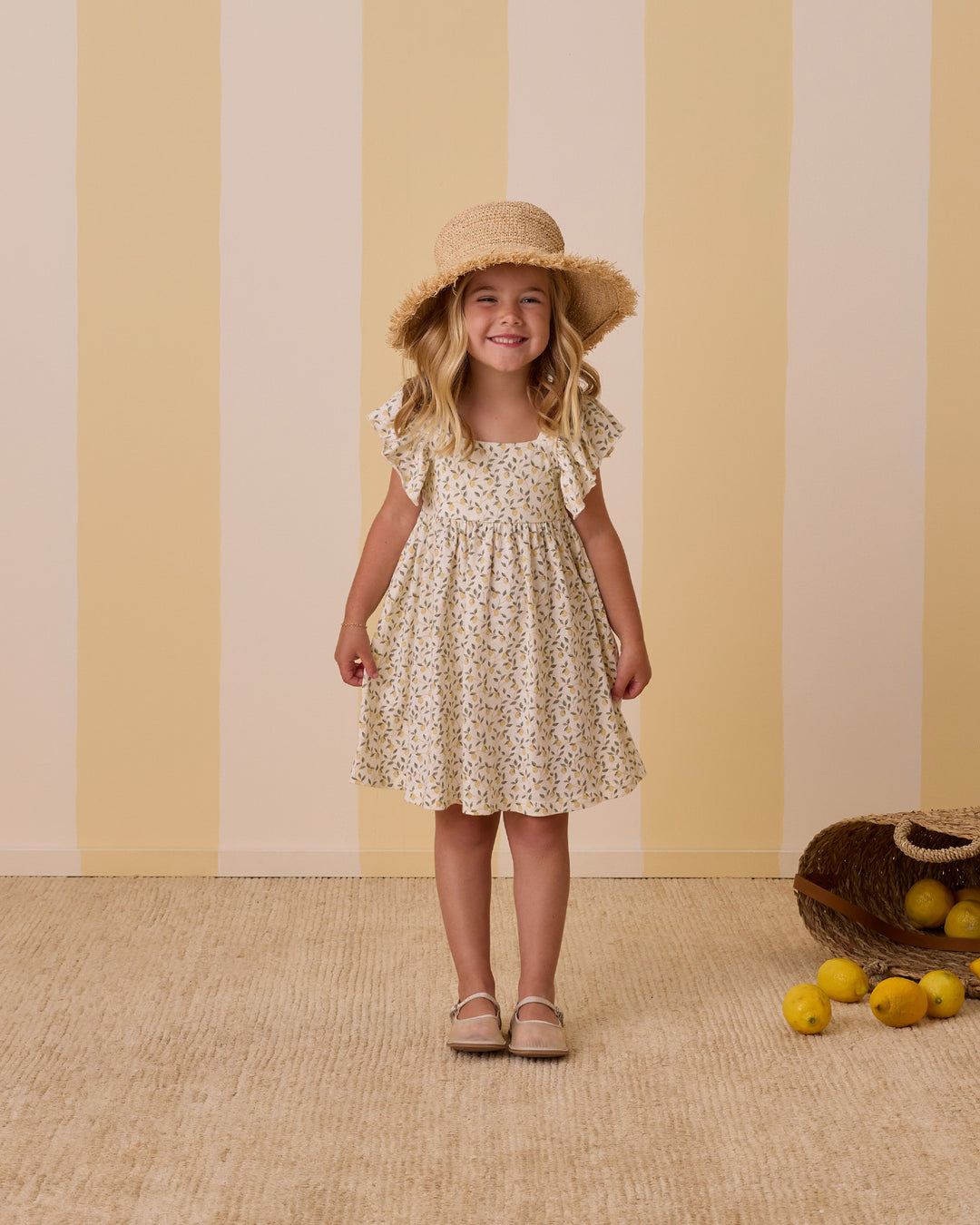 Mariposa Dress, Lemons