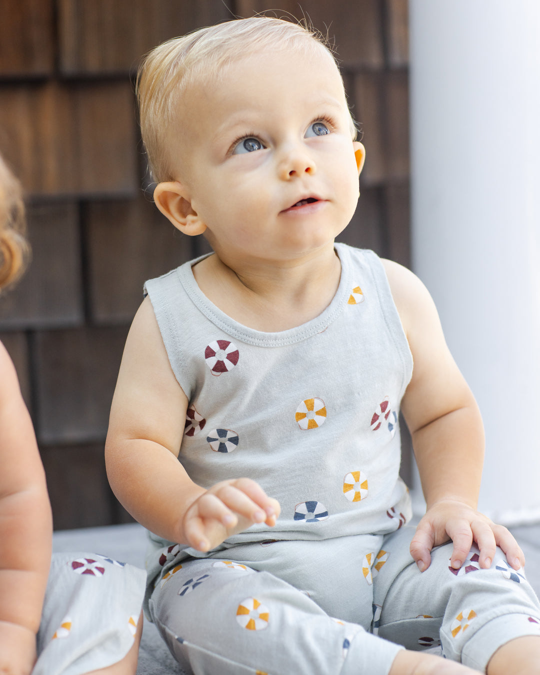 Tank + Slouch Pant Set, Floatie