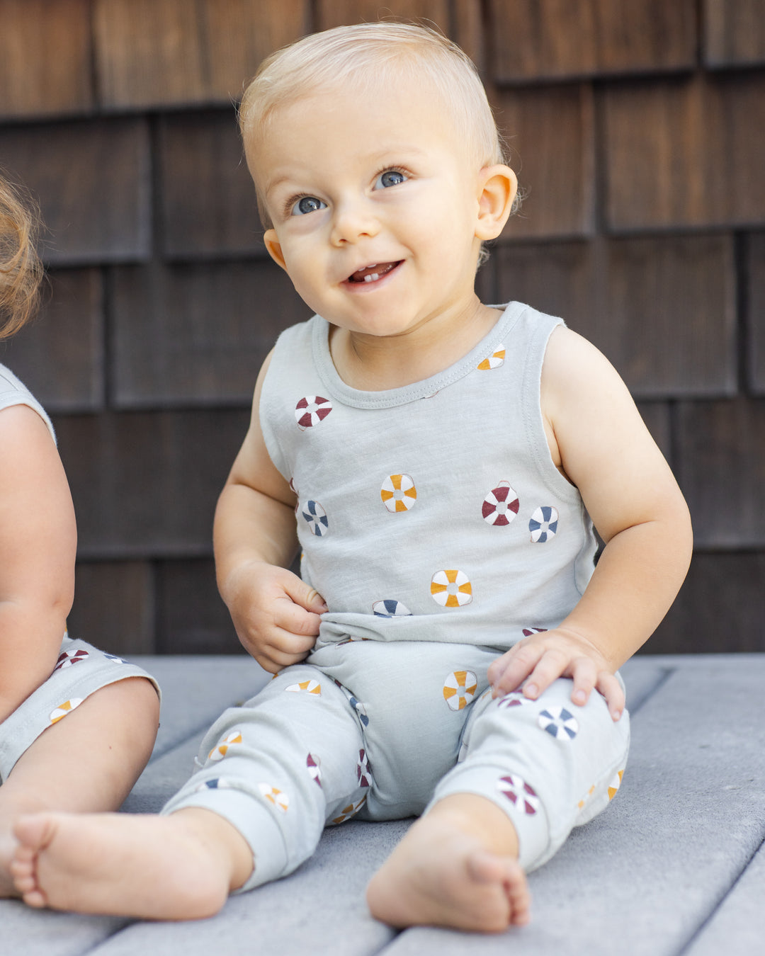 Tank + Slouch Pant Set, Floatie